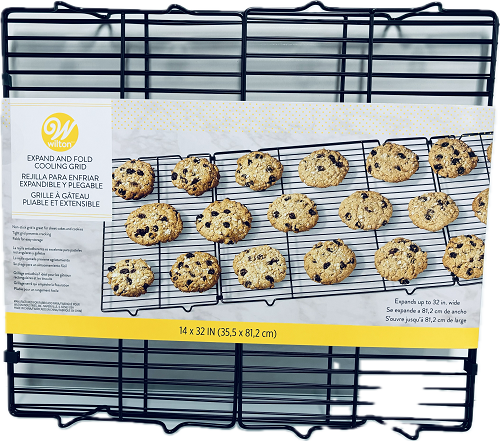 WILTON  EXPAND/FOLD COOLING RACK 14x32".