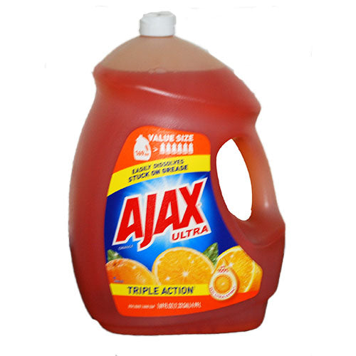 AJAX ULTRA DISH LIQUID HAND SOAP 169OZ VALUE SIZE-ORANGE NI