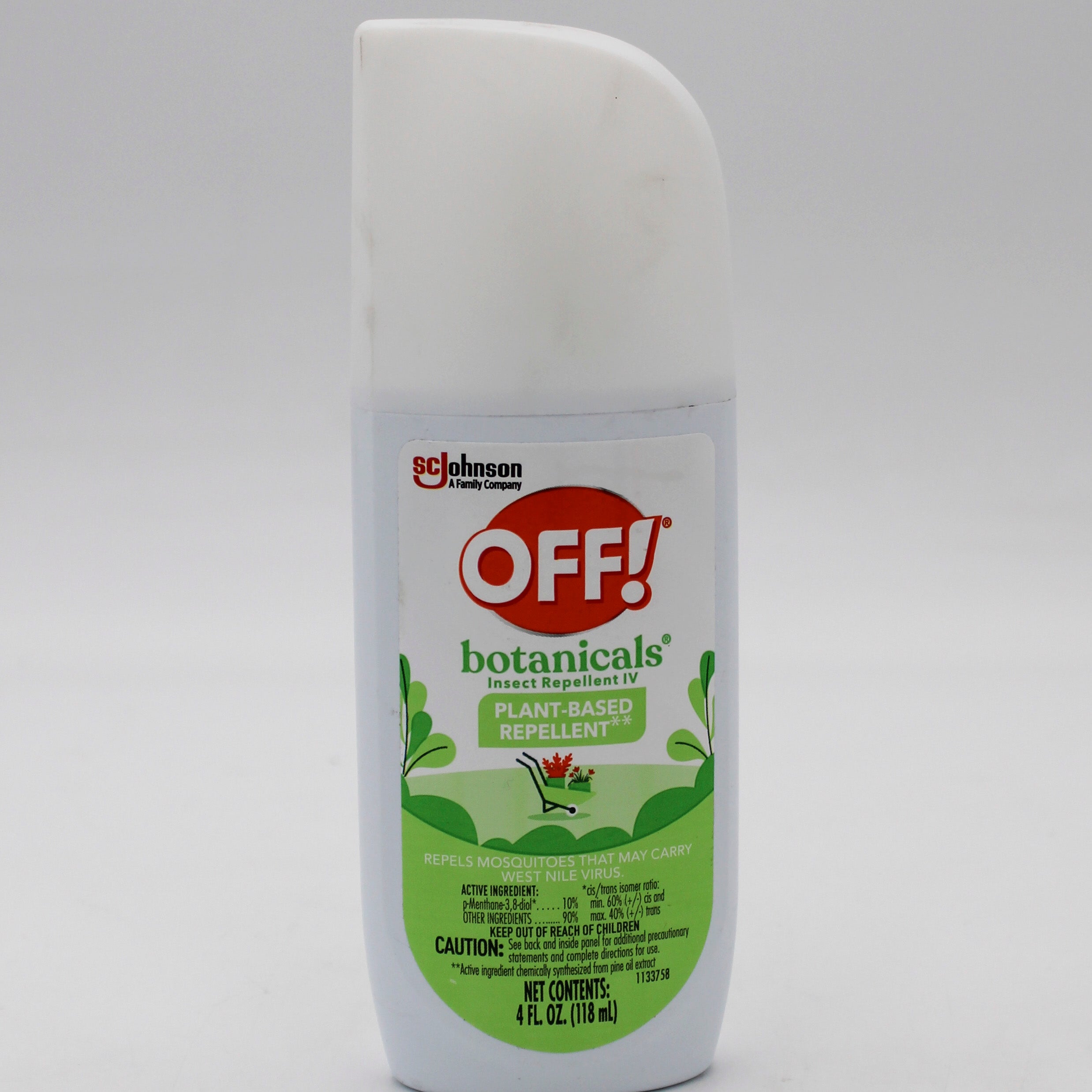 SP OFF Botanicals Plant-Based Insect Repellent 4oz