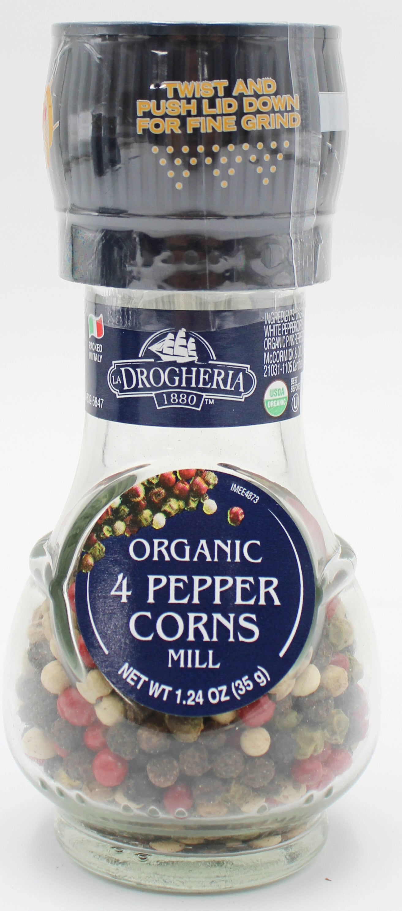 D&A  4 SEASONS PEPPER GRINDER  1.24 OZ  BB 5/31/27