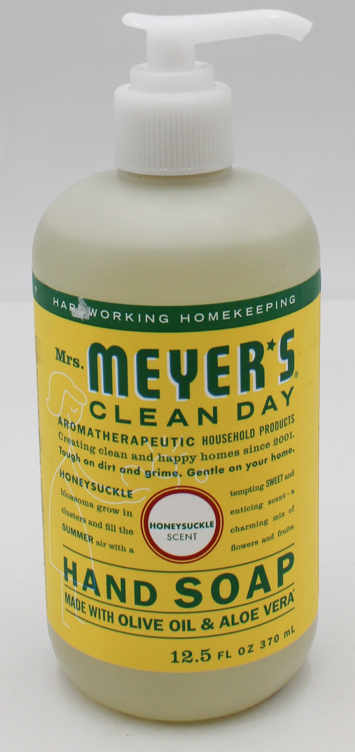 SP MEYER'S HAND SOAP 12.5oz HONEYSUCKLES