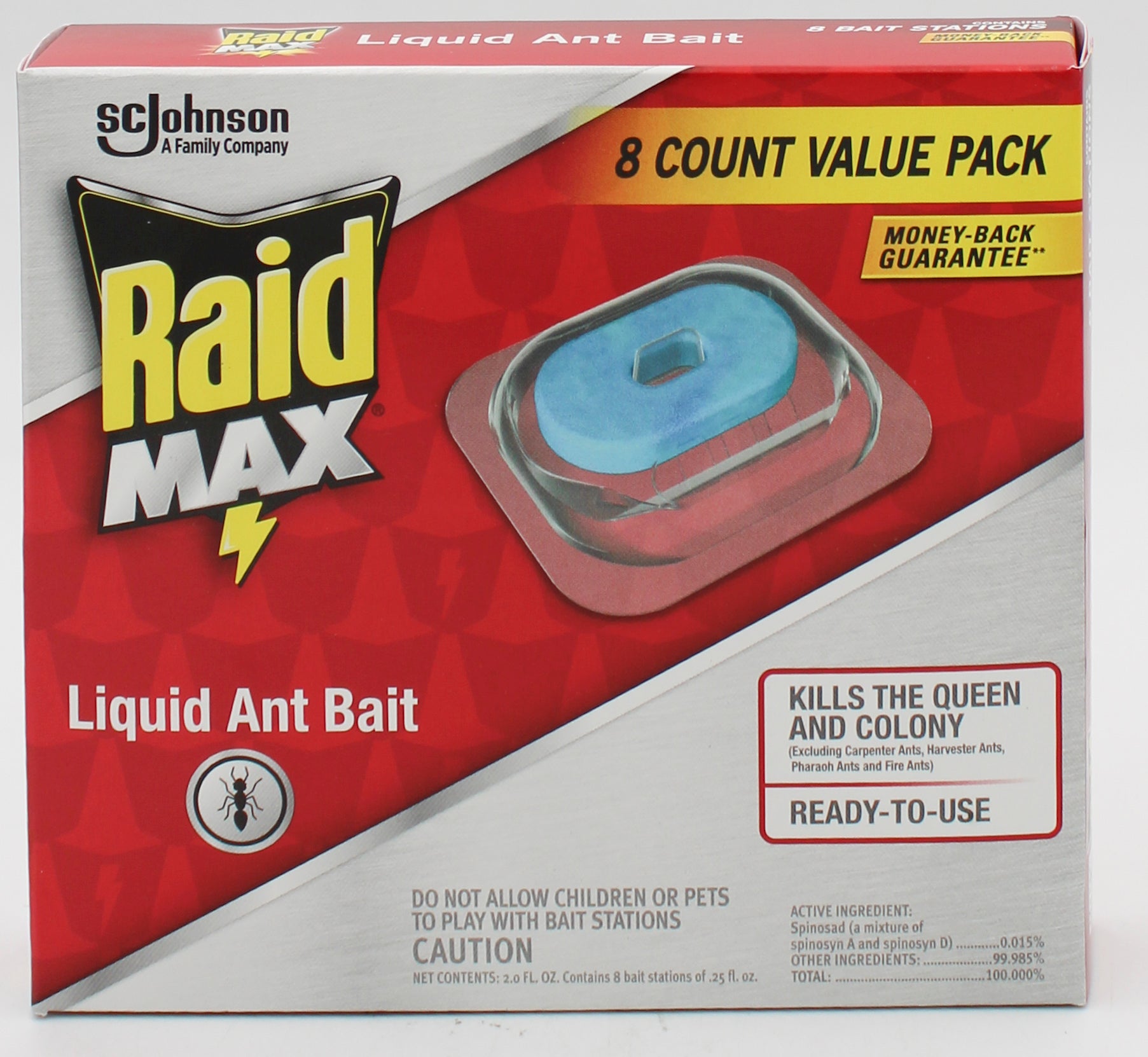 RAID MAX DEFEND LIQUID ANT BAIT 8ct