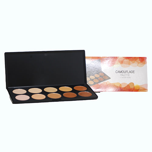 COASTAL SCENTS CONCEALER CAMO PALLET-10 SHADES