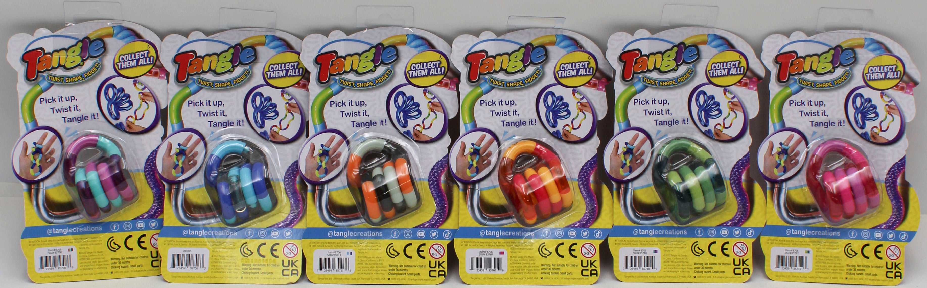 TANGLE JR CLASSIC (BLISTERCARD W/ 12PC. PDQ) ASSORTED NI