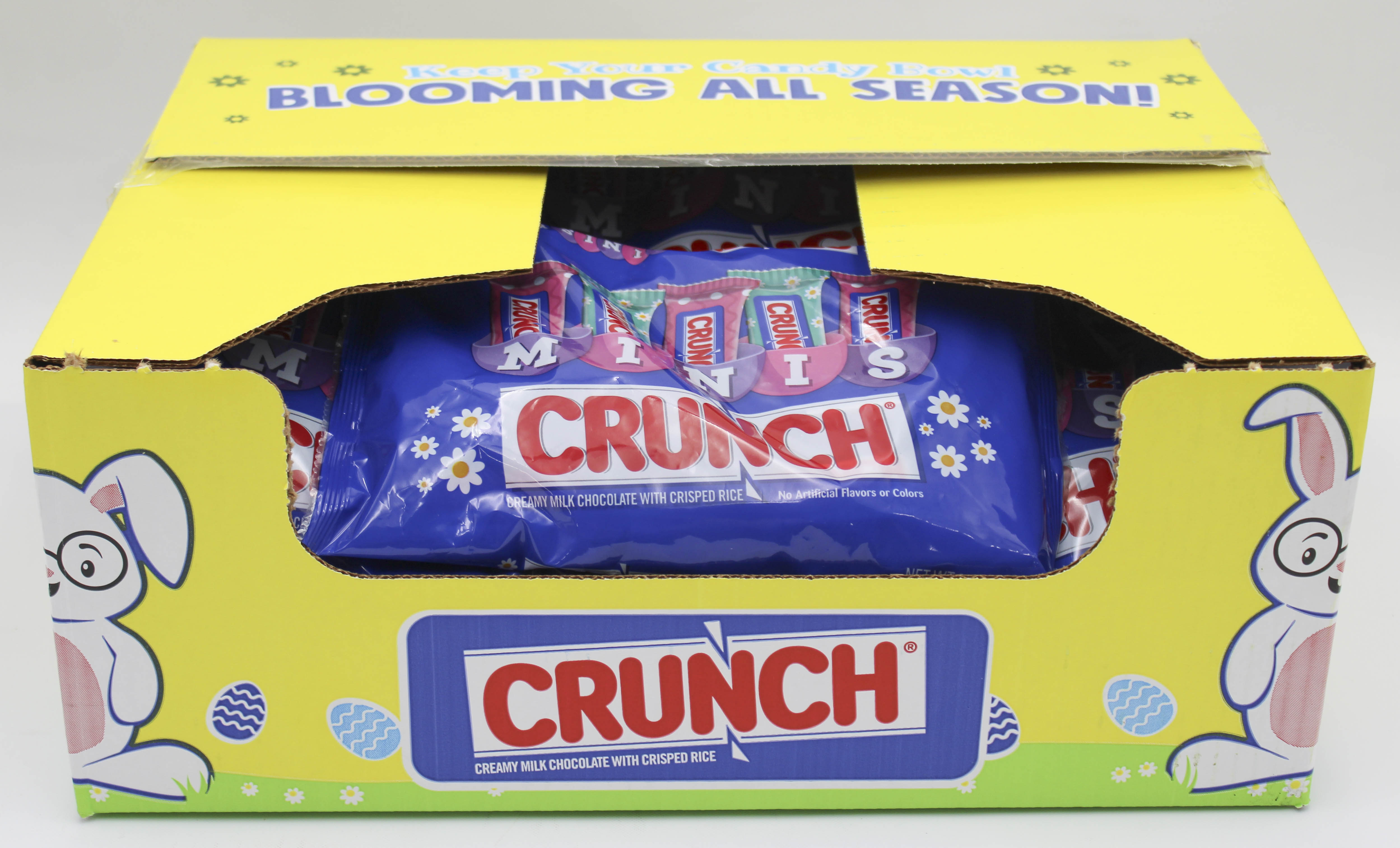 CRUNCH Mini Milk Chocolate Bars 9.4oz Bag (BB 12/10/26)