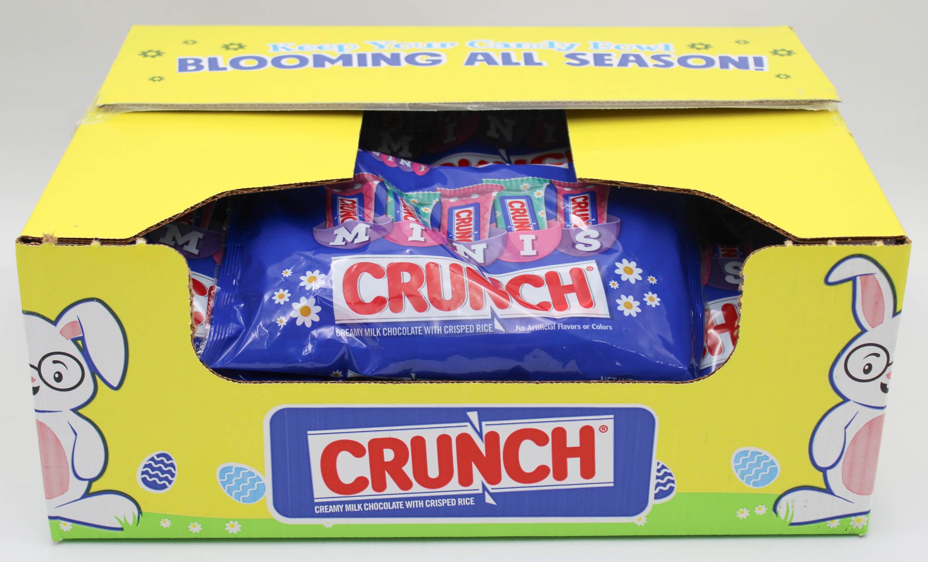 CRUNCH Mini Milk Chocolate Bars 9.4oz Bag (BB 12/10/26)
