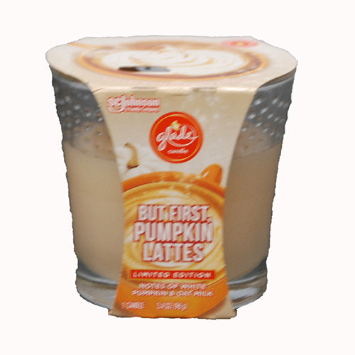 GLADE 1 WICK CANDLE 3.4OZ-PUMPKIN LATTE