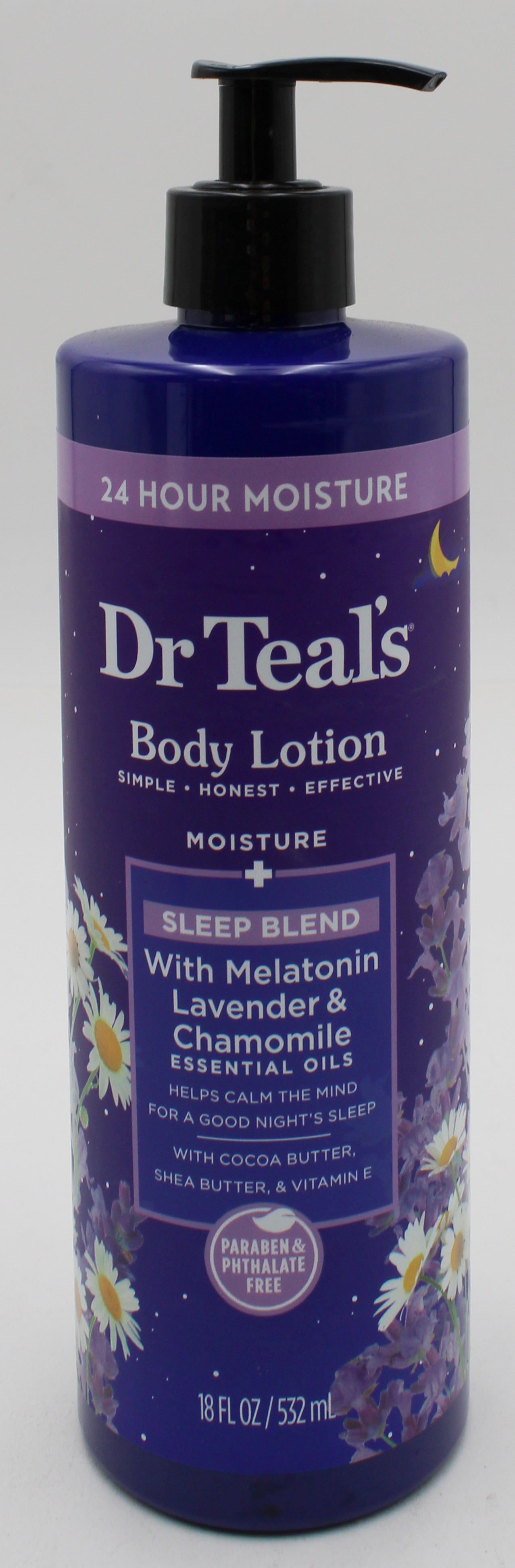 SP DR TEAL'S BODY LOTION SLEEP BLEND 18oz WITH MELATONIN, LAVENDER & CHAMOMILE NI