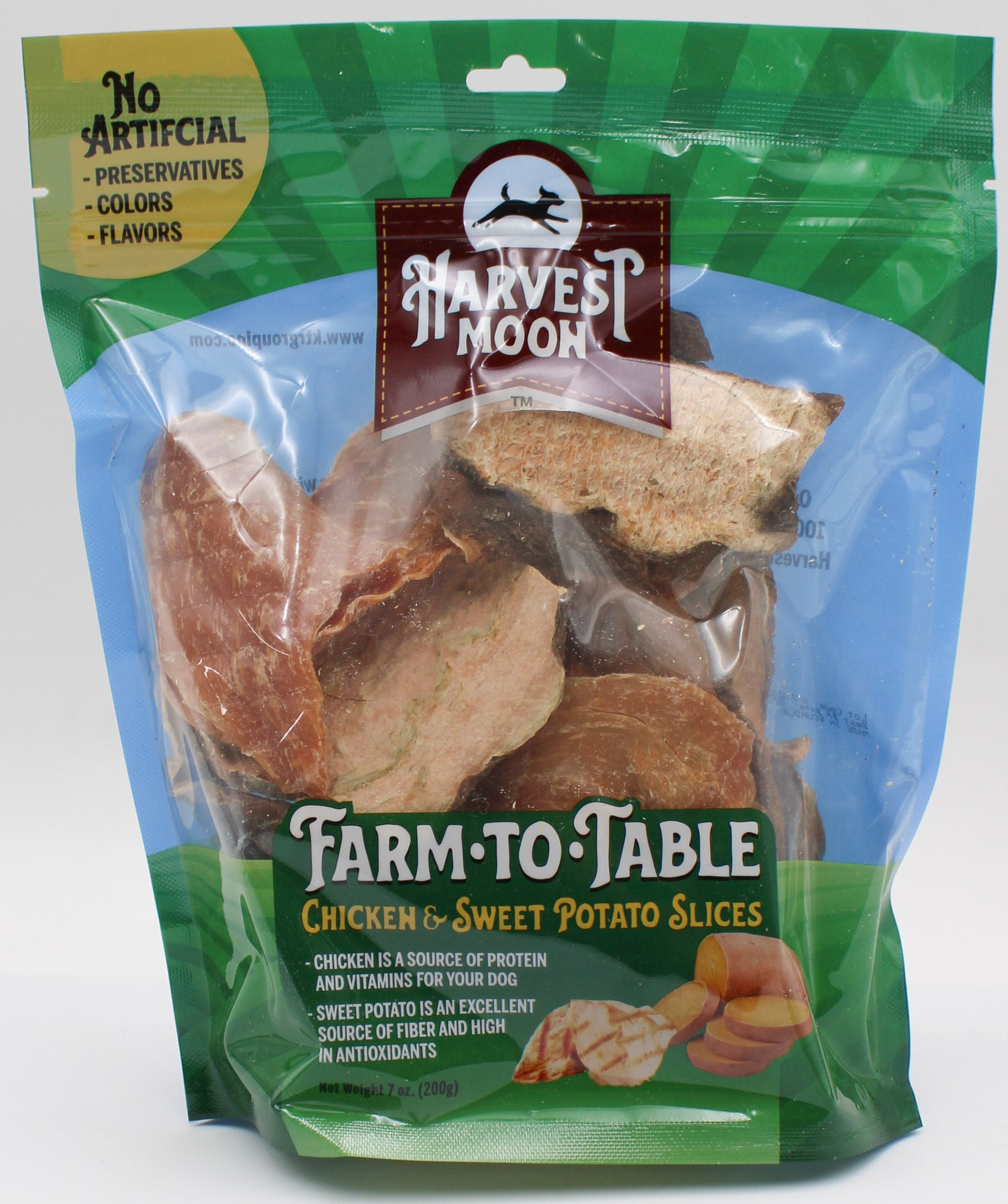 Harvest Moon Farm to Table Chicken & Sweet Potato Slices 7oz