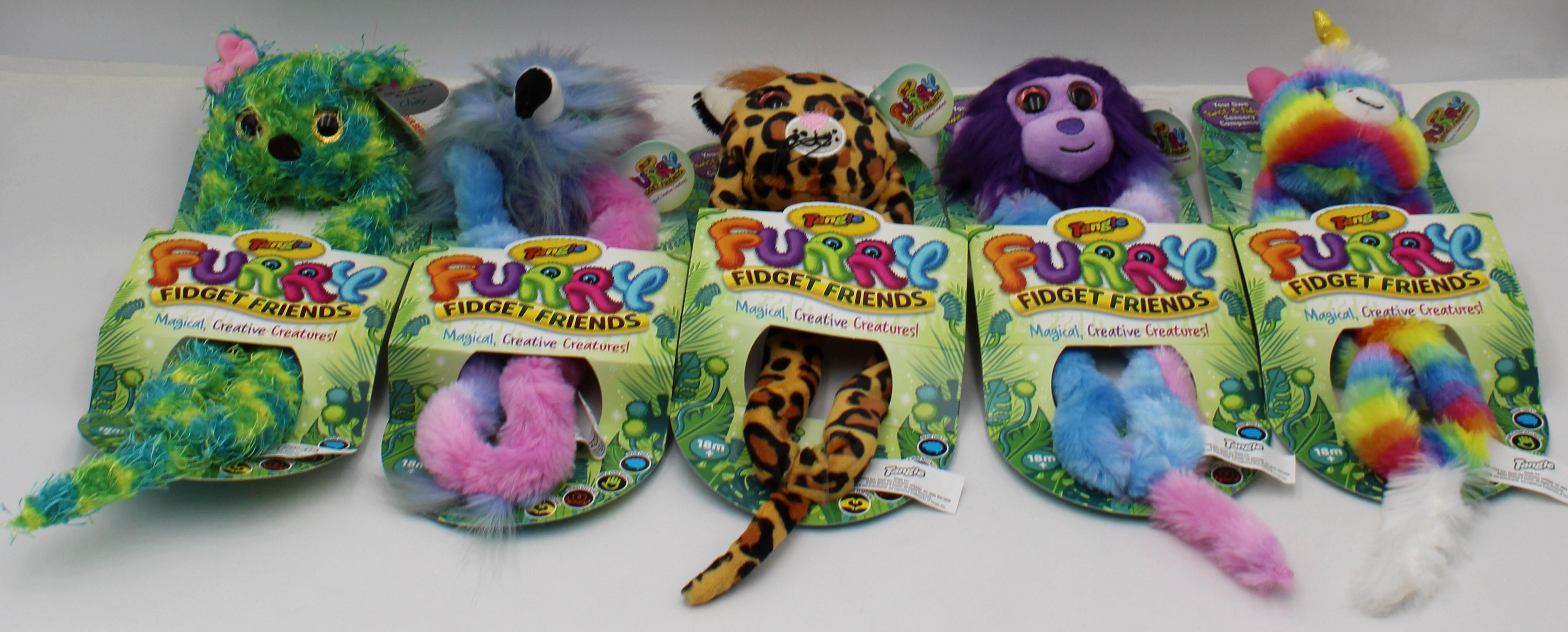 TANGLE FURRY FIDGET FRIENDS ASSORTED NI