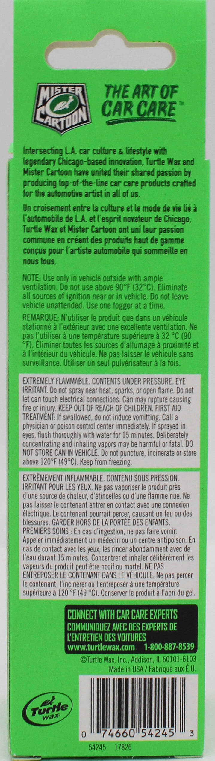 SP MISTER CARTOON AUTO FOGGER SO FRESH 2oz CLEAN BLAST