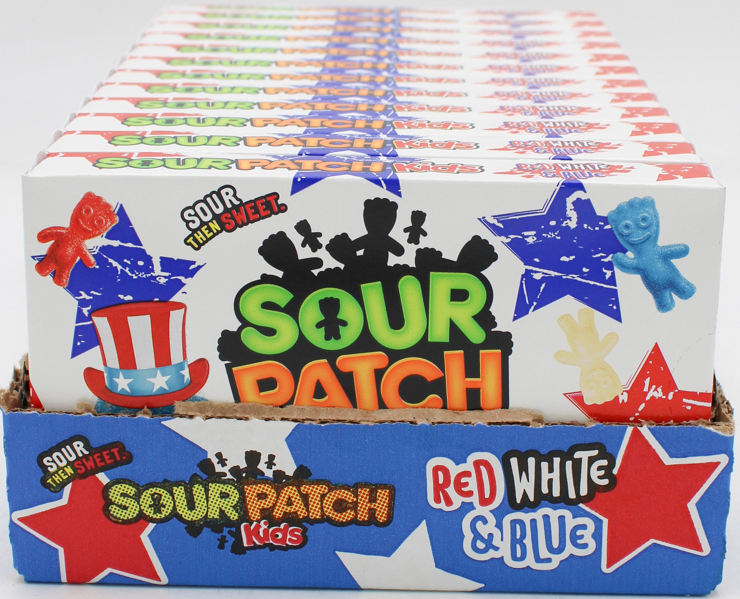 SOUR PATCH KIDS RED WHITE BLUE THEATRE BOX 3.08oz 3/20/26