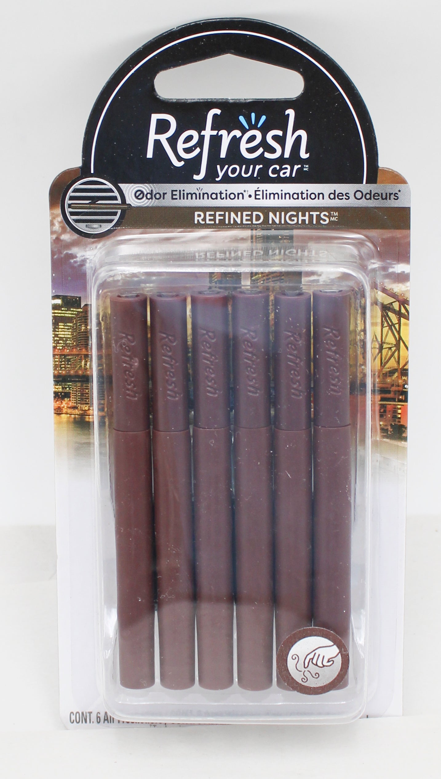 REFRESH YOUR CAR 6 PK  REFINED NIGHTS