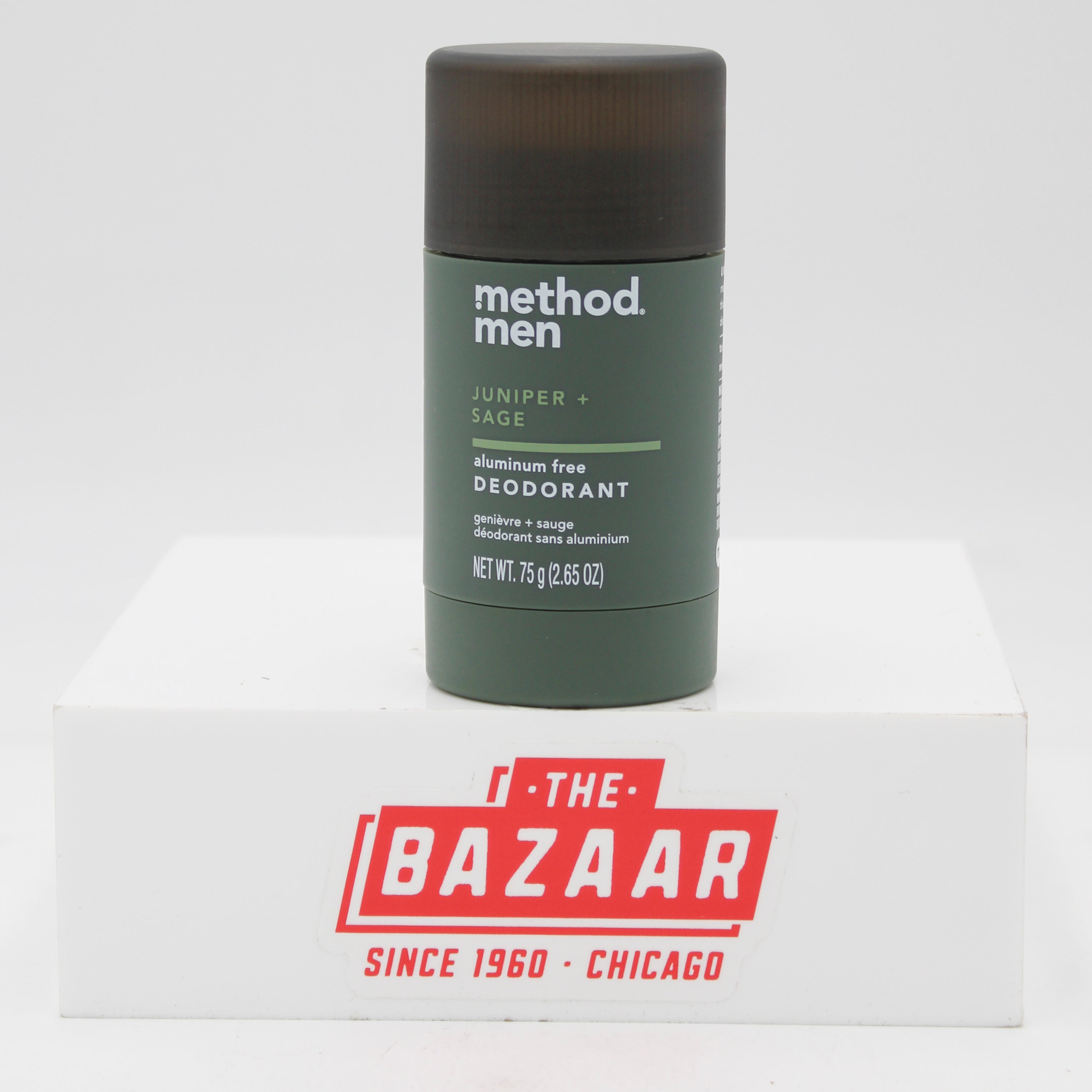 METHOD MENS DEODORANT ALUMINUM FREE JUNIPER + SAGE 2.65oz NA