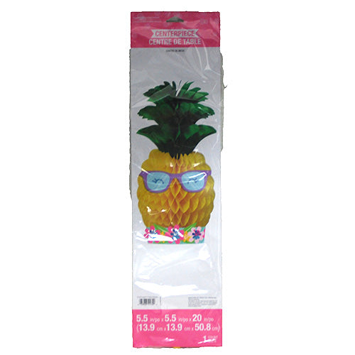 PARTY CENTER PIECE 1CT-PINEAPPLE FRIENDS