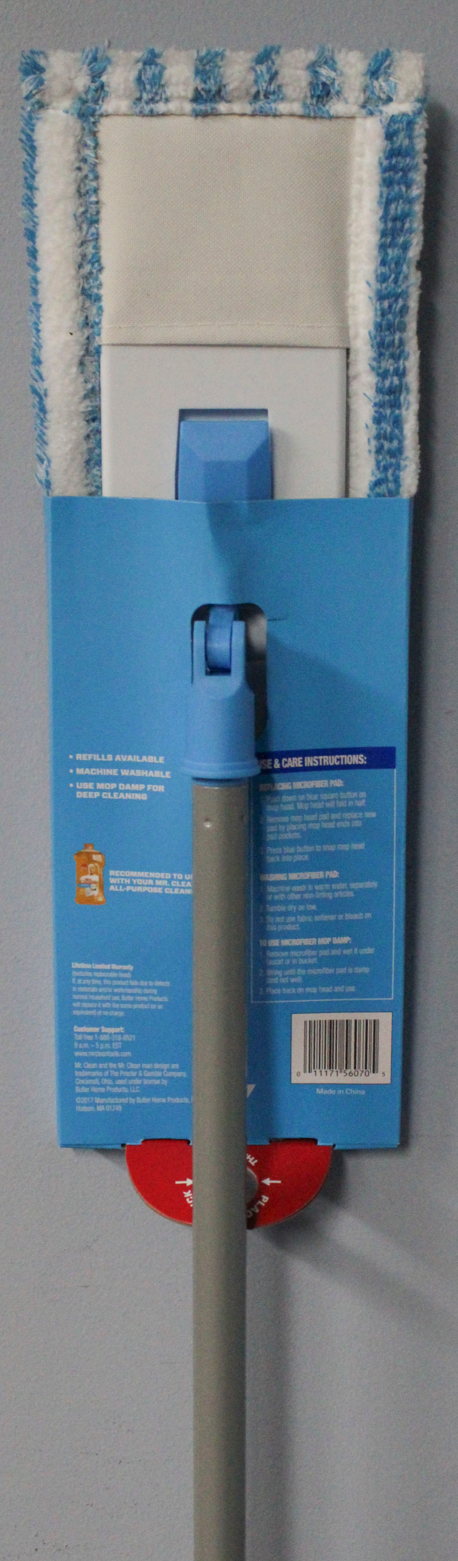 MR CLEAN WET/DRY MICROFIBER MOP