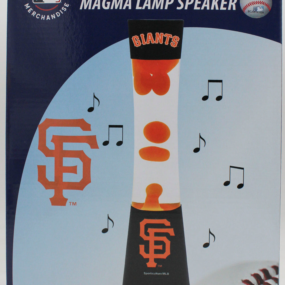MLB SAN FRANCISCO GIANTS LAVA LAMP SPEAKER 16.5"