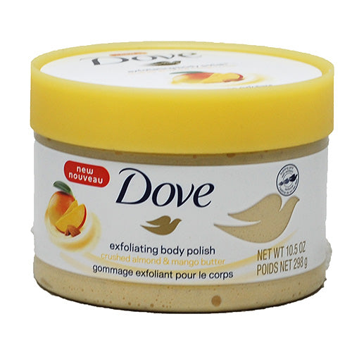 DOVE BODY POLISH 10.5oz-ALMD/MANGO