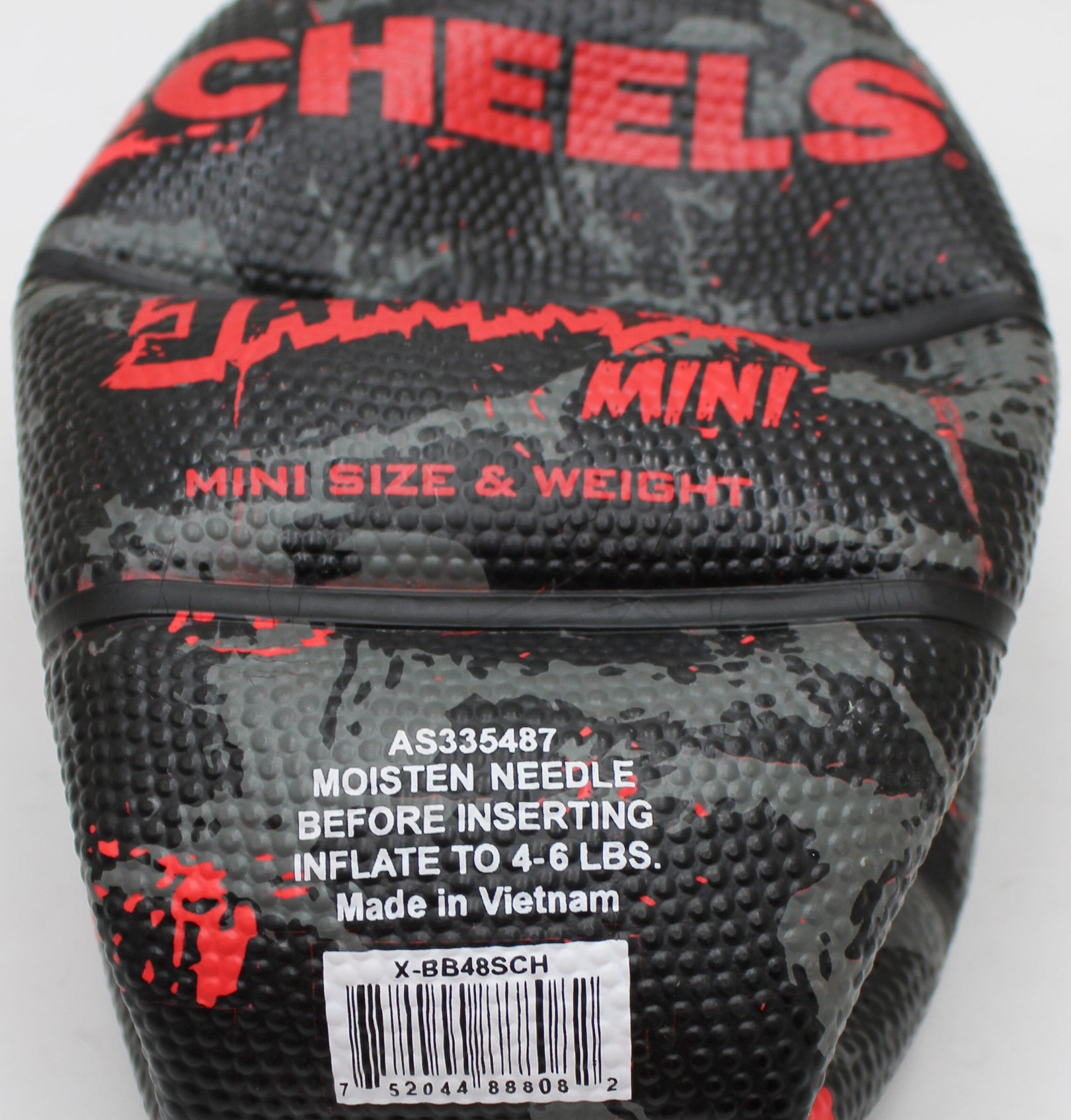 JAMMER MINI RUBBER BASKETBALL SCARLET