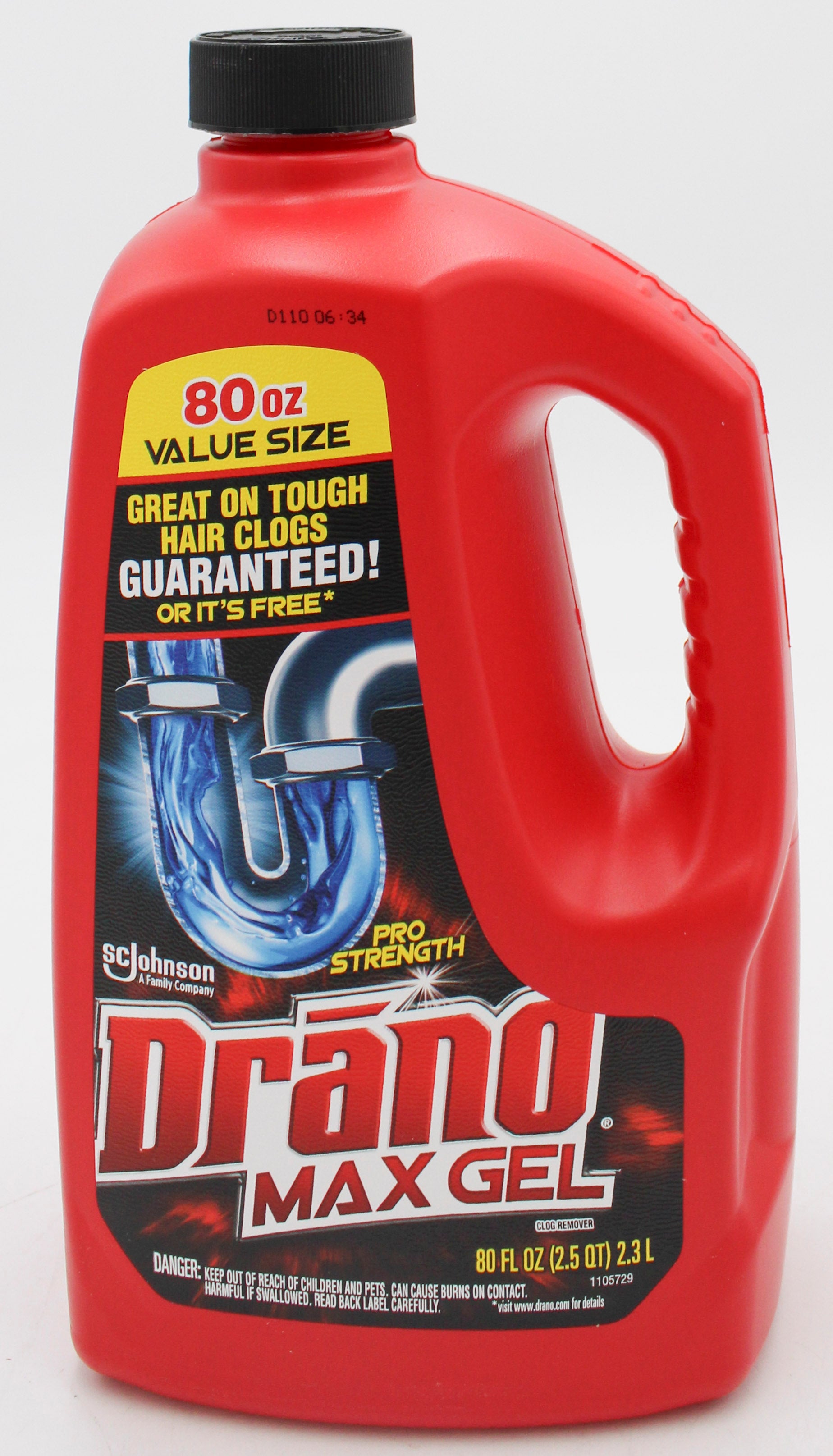 SP DRANO CLOG REMOVER 80oz-MAX GEL