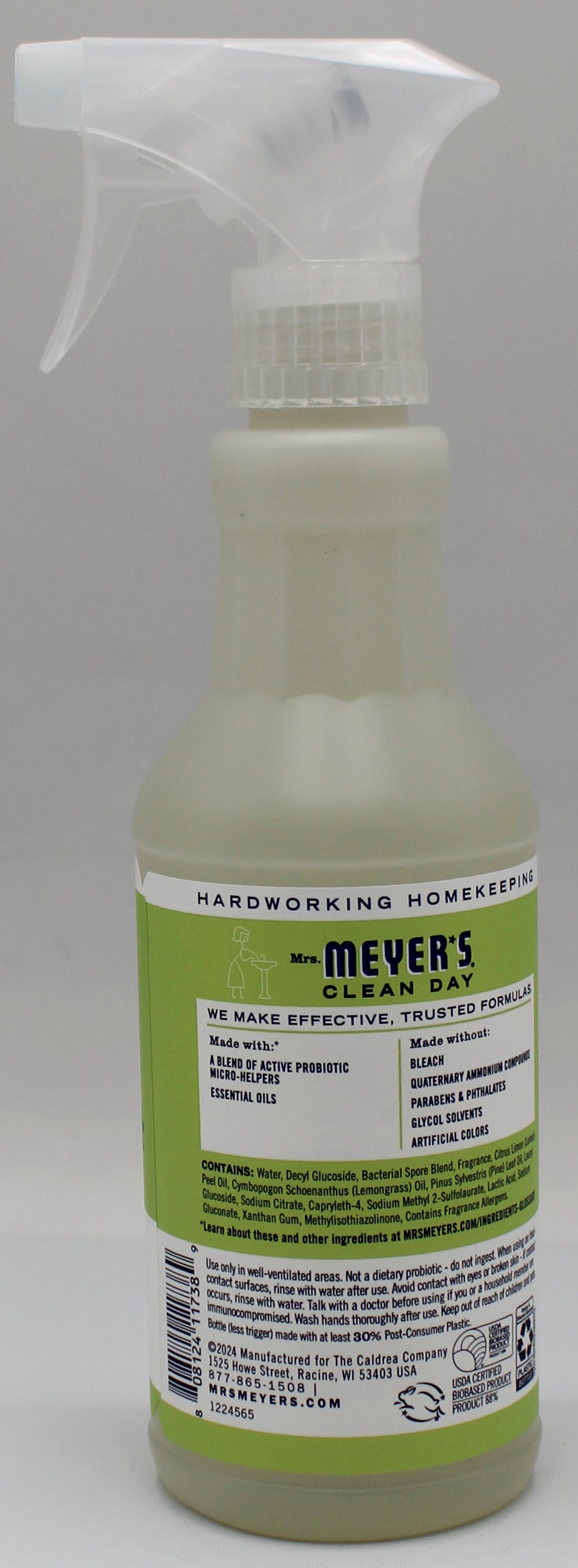 Mrs. Meyer's Probiotic Multi-Surface Spray Lemon Verbena 16oz