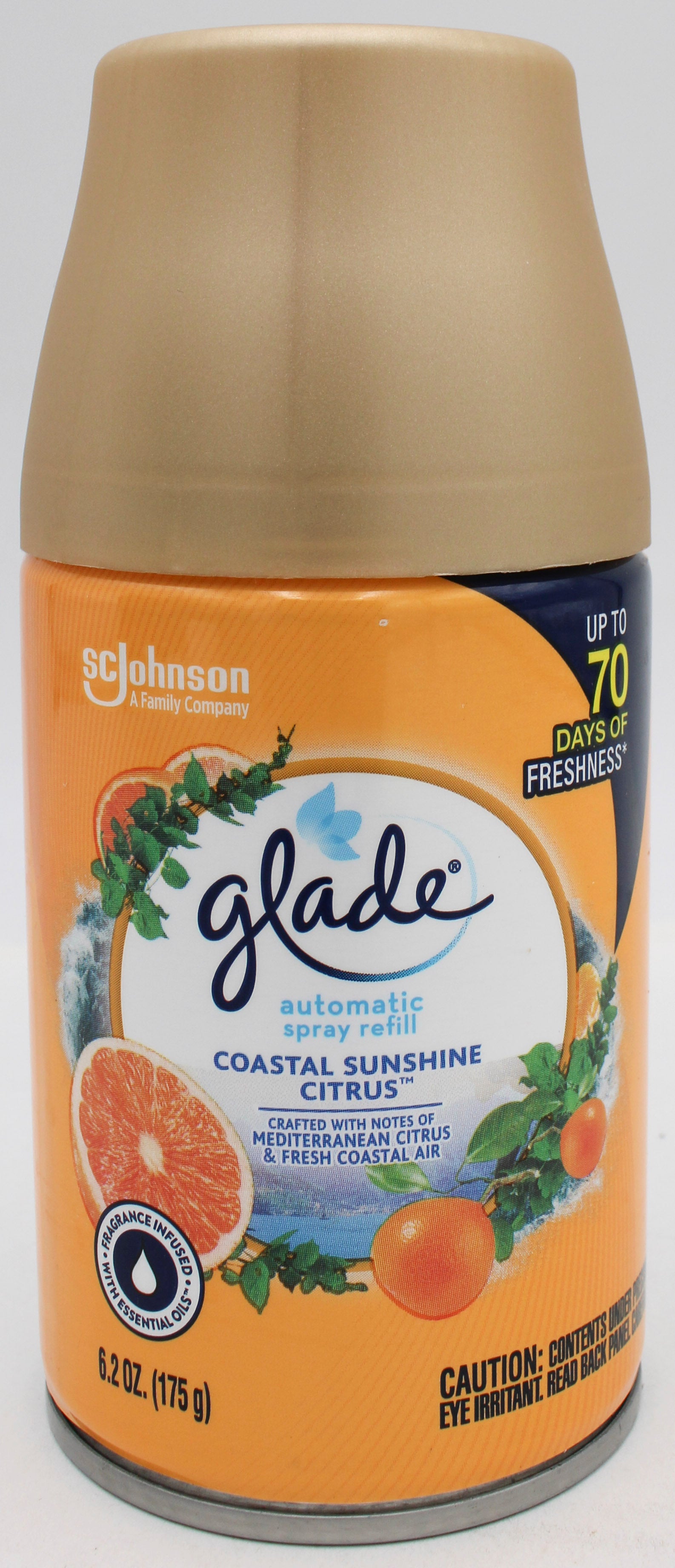 GLADE AUTOMATIC SPRAY REFILL COASTAL SUNSHINE CITRUS 6.2oz US