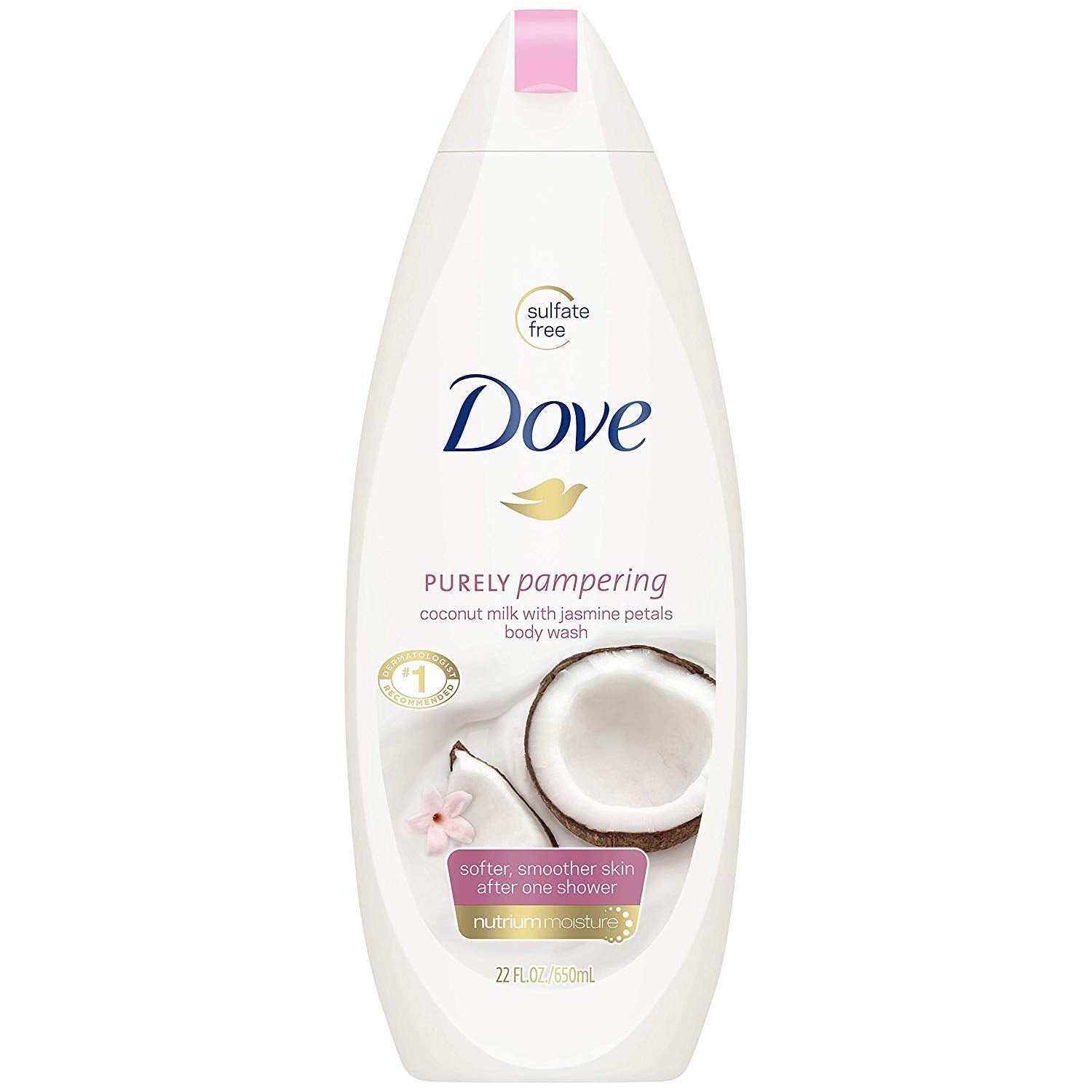 DOVE BODYWASH 500ML-COCNUT/JASMNE