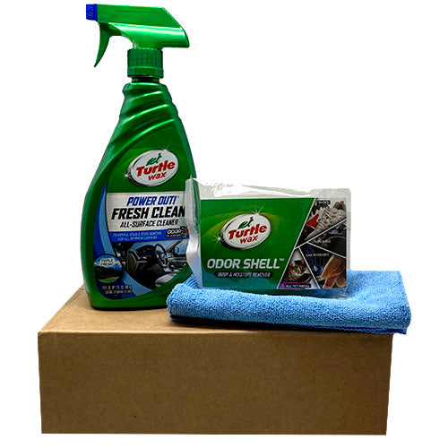 INT.CLNR/ODOR 3PC COMBO SET-BRWN BX