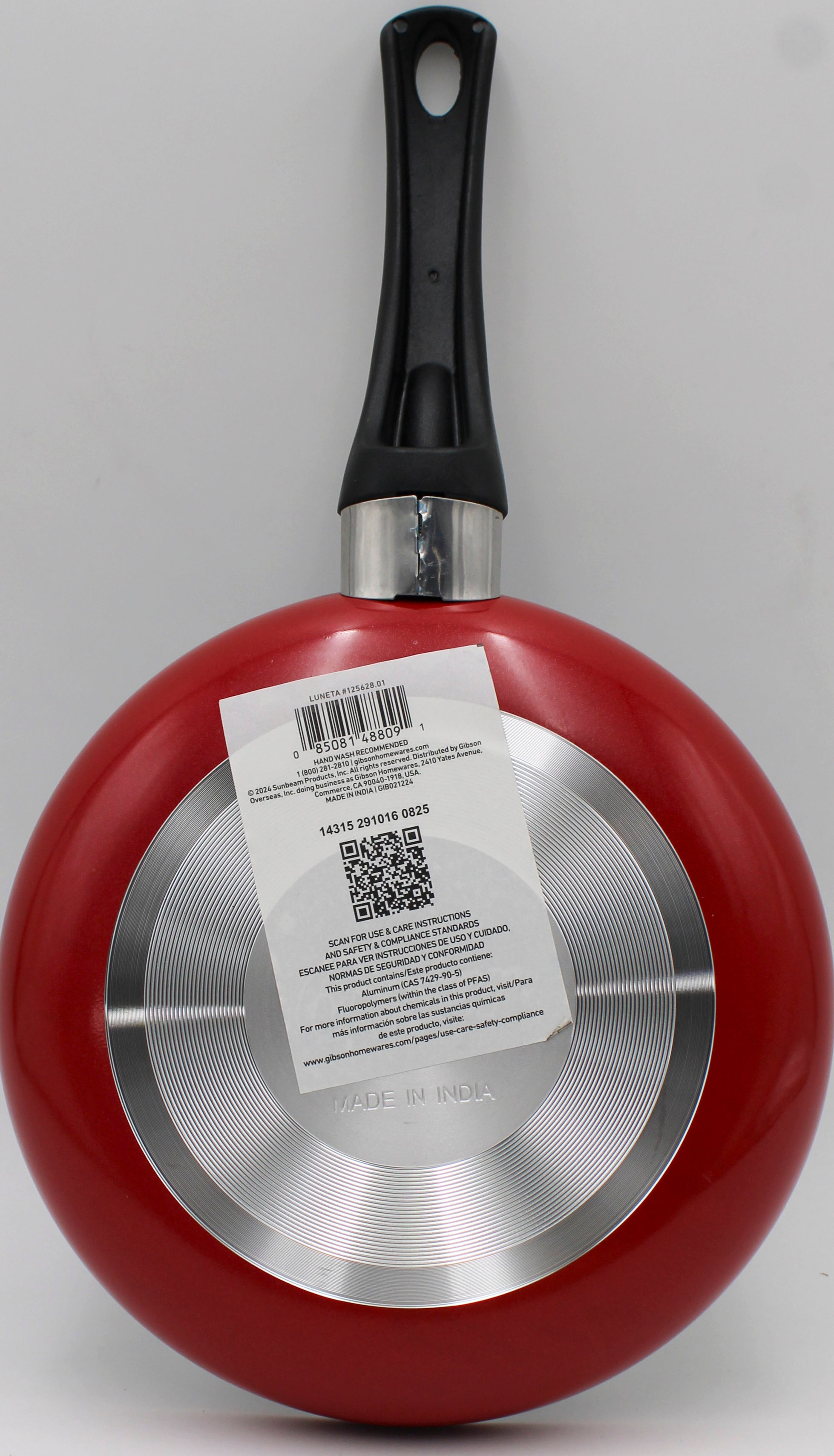 8in OSTER NS RED FRYING PAN - ALUM NI