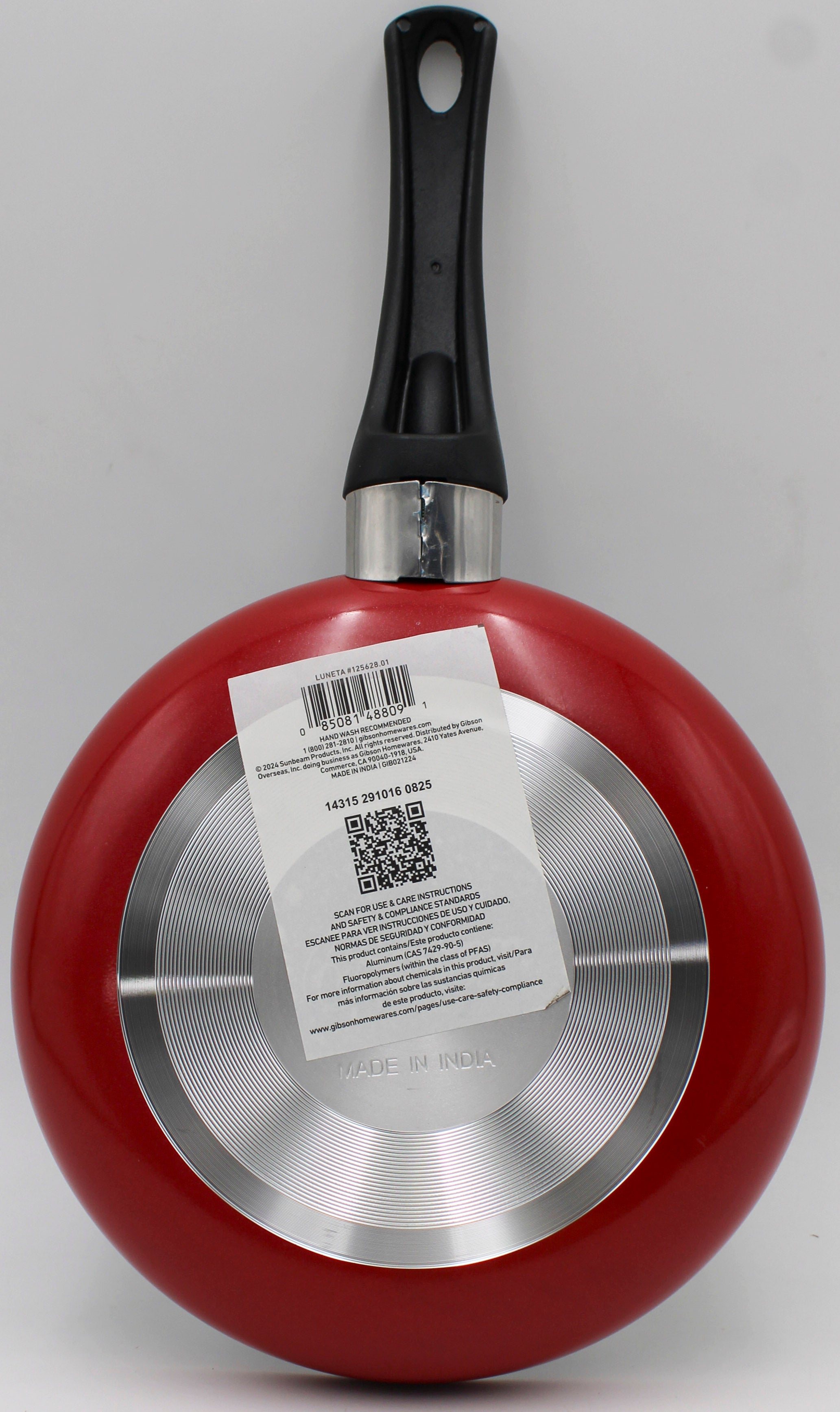 8in OSTER NS RED FRYING PAN - ALUM NI