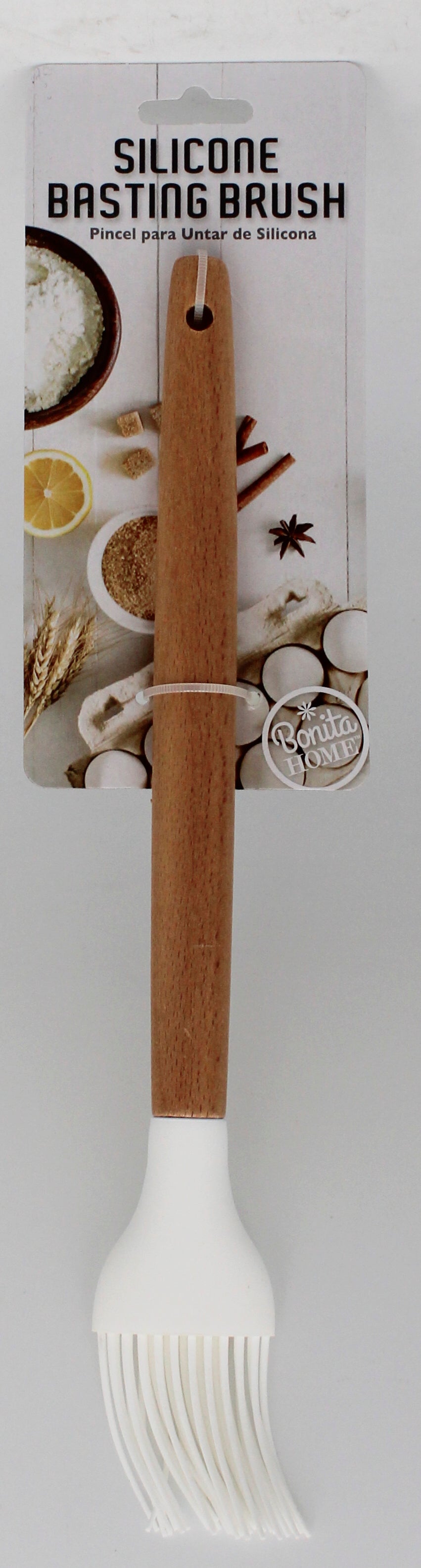 Silicone Basting Brush White 12.75in