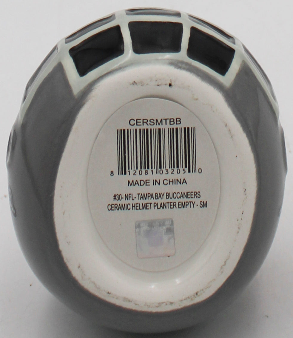 TAMPA BAY BUCCANEERS SMALL CERAMIC HELMET