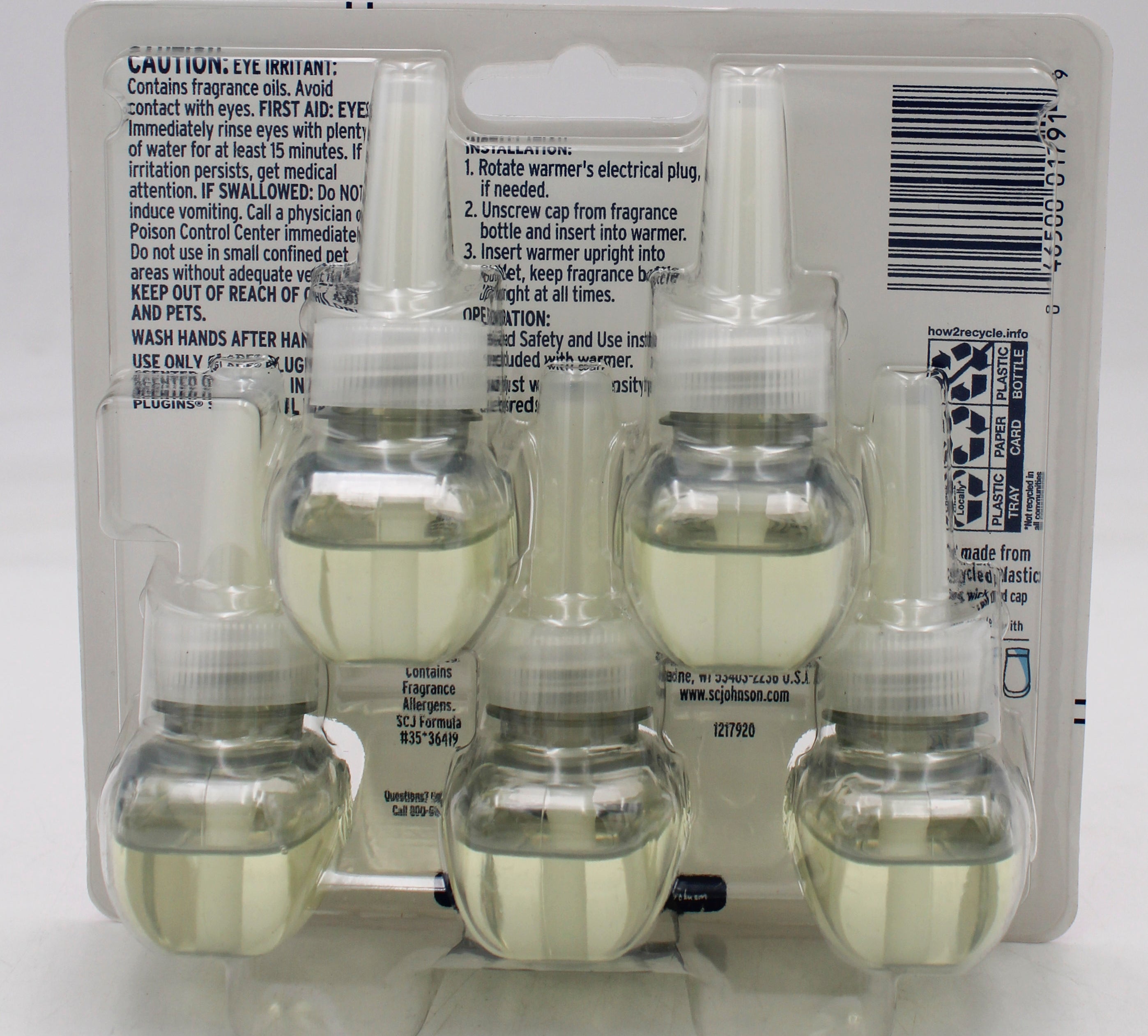 SP GLADE PLUGINS SCENTED OILS EXOTIC TROPICAL BLOSSOMS 5CT