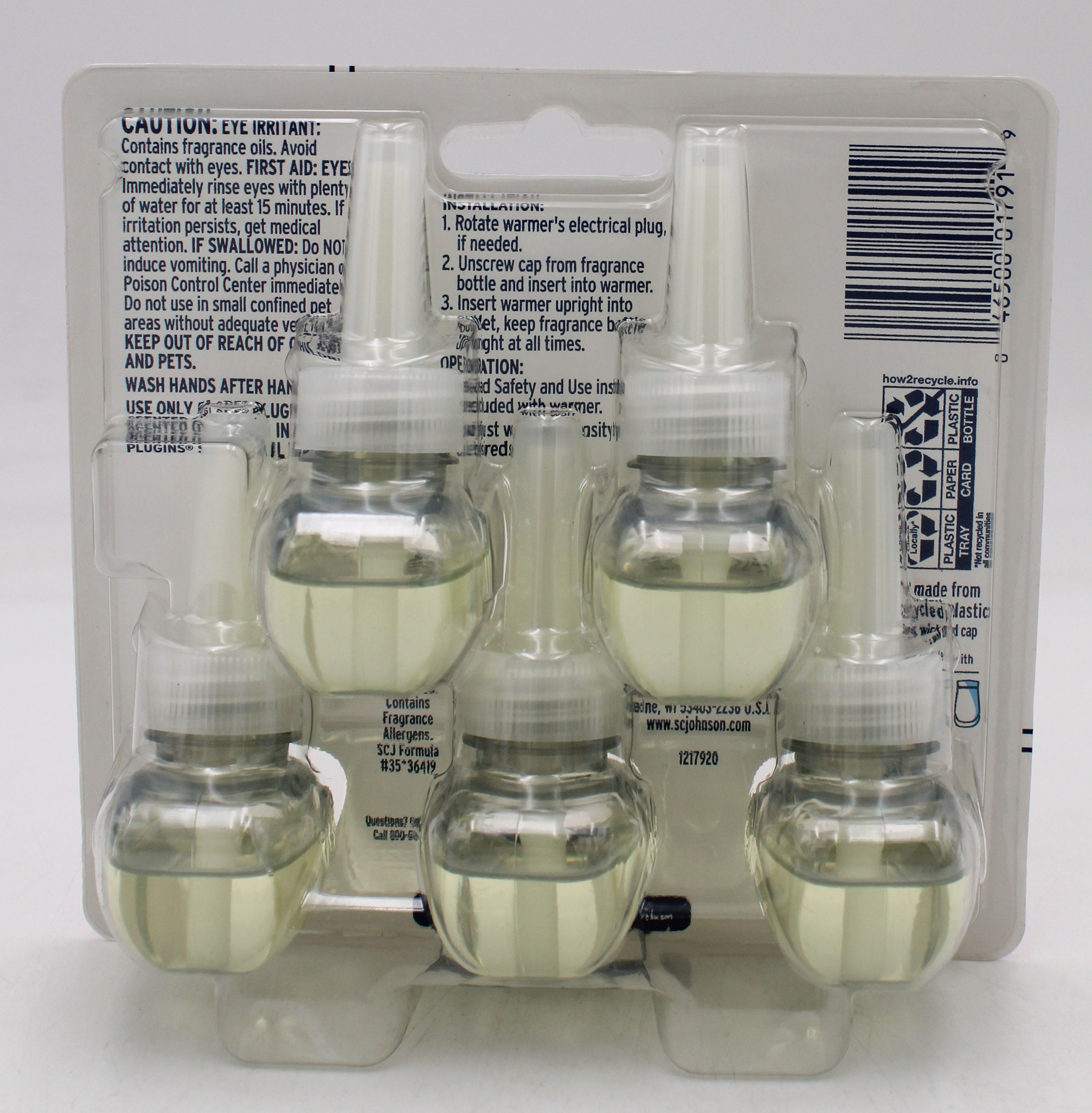 SP GLADE PLUGINS SCENTED OILS EXOTIC TROPICAL BLOSSOMS 5CT