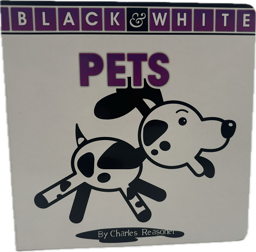BLACK&WHITE PETS BOOKS 8PAGES