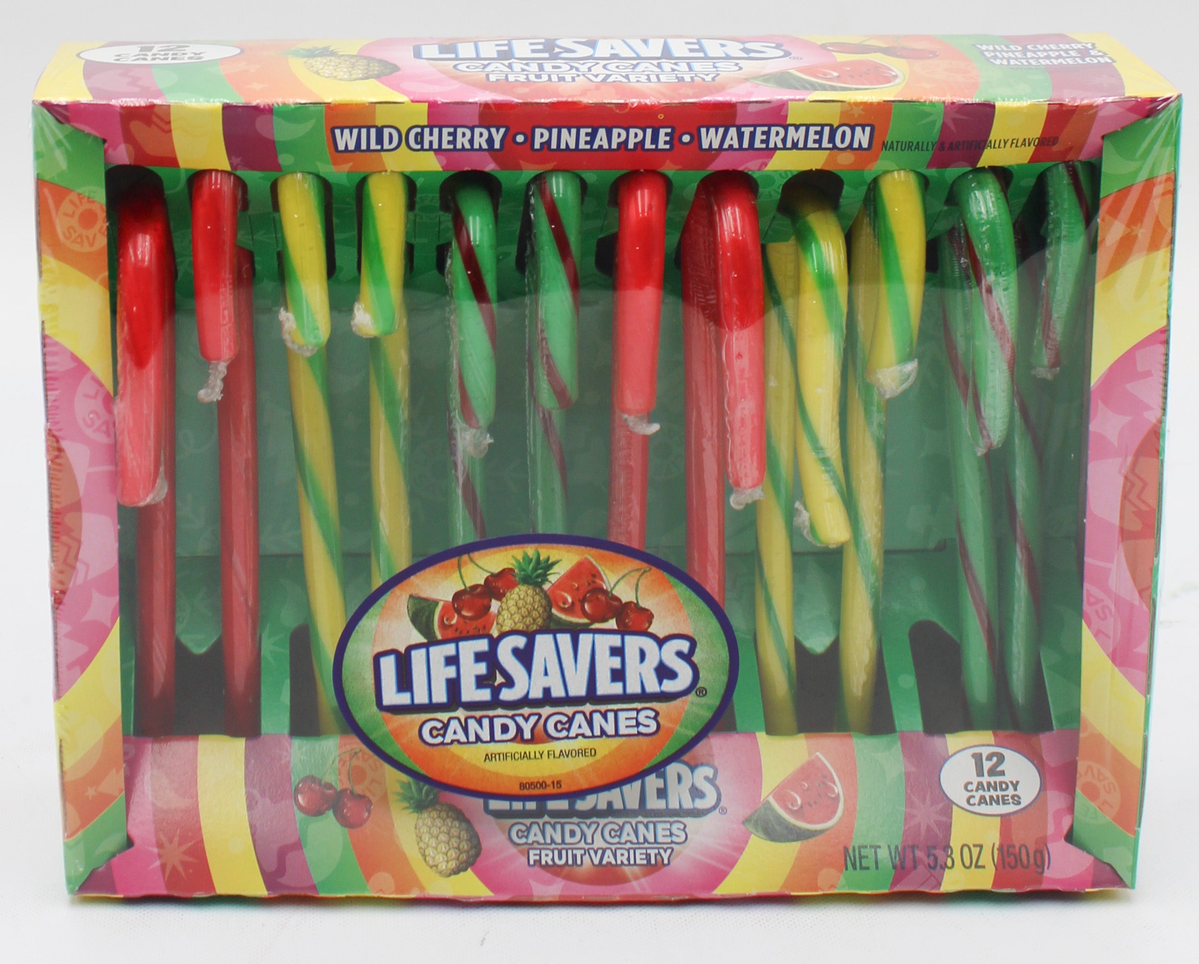 Lifesavers Candy Canes 12ct 5.3oz Case
