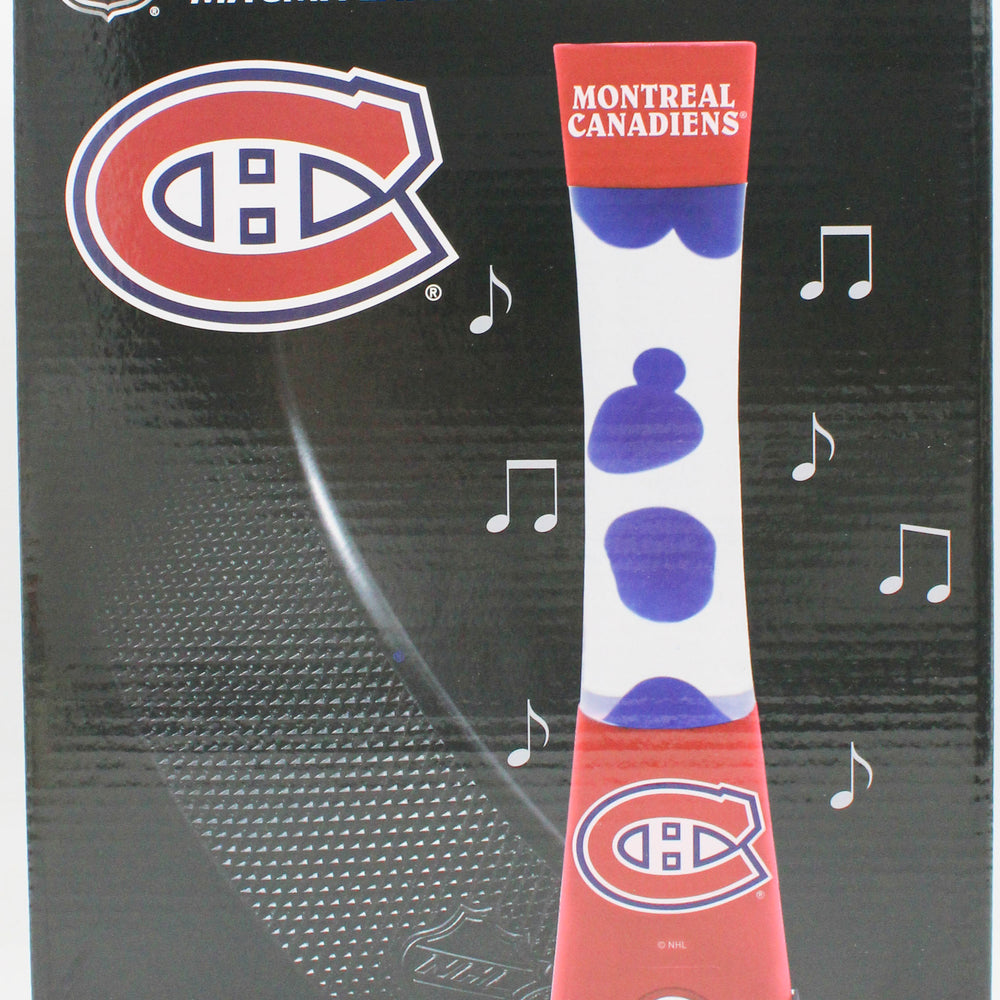 NHL MONTREAL CANADIENS LAVA LAMP SPEAKER 16.5"