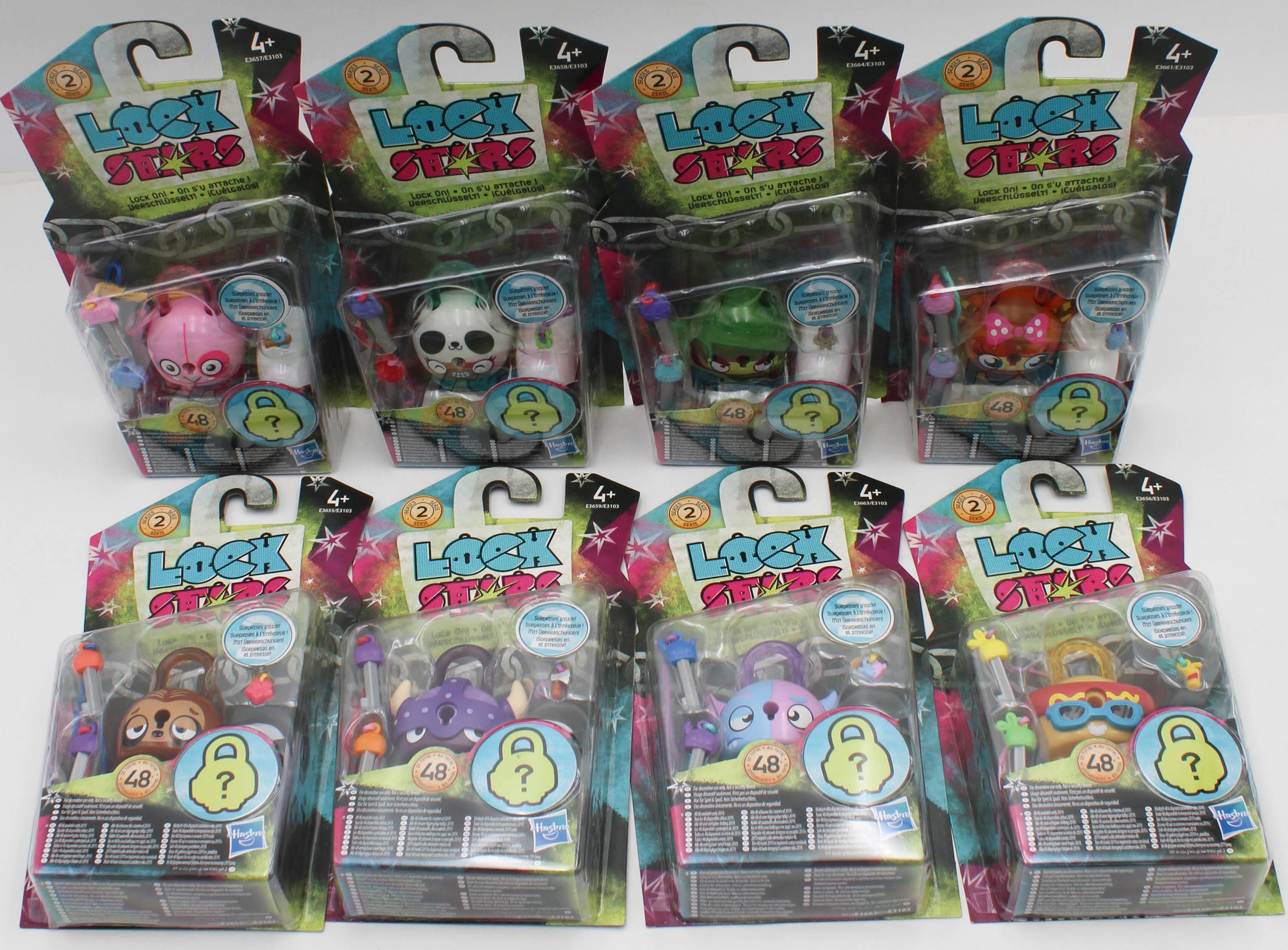 LOCK STARS LOCK ON FIGURINES ASSORTED