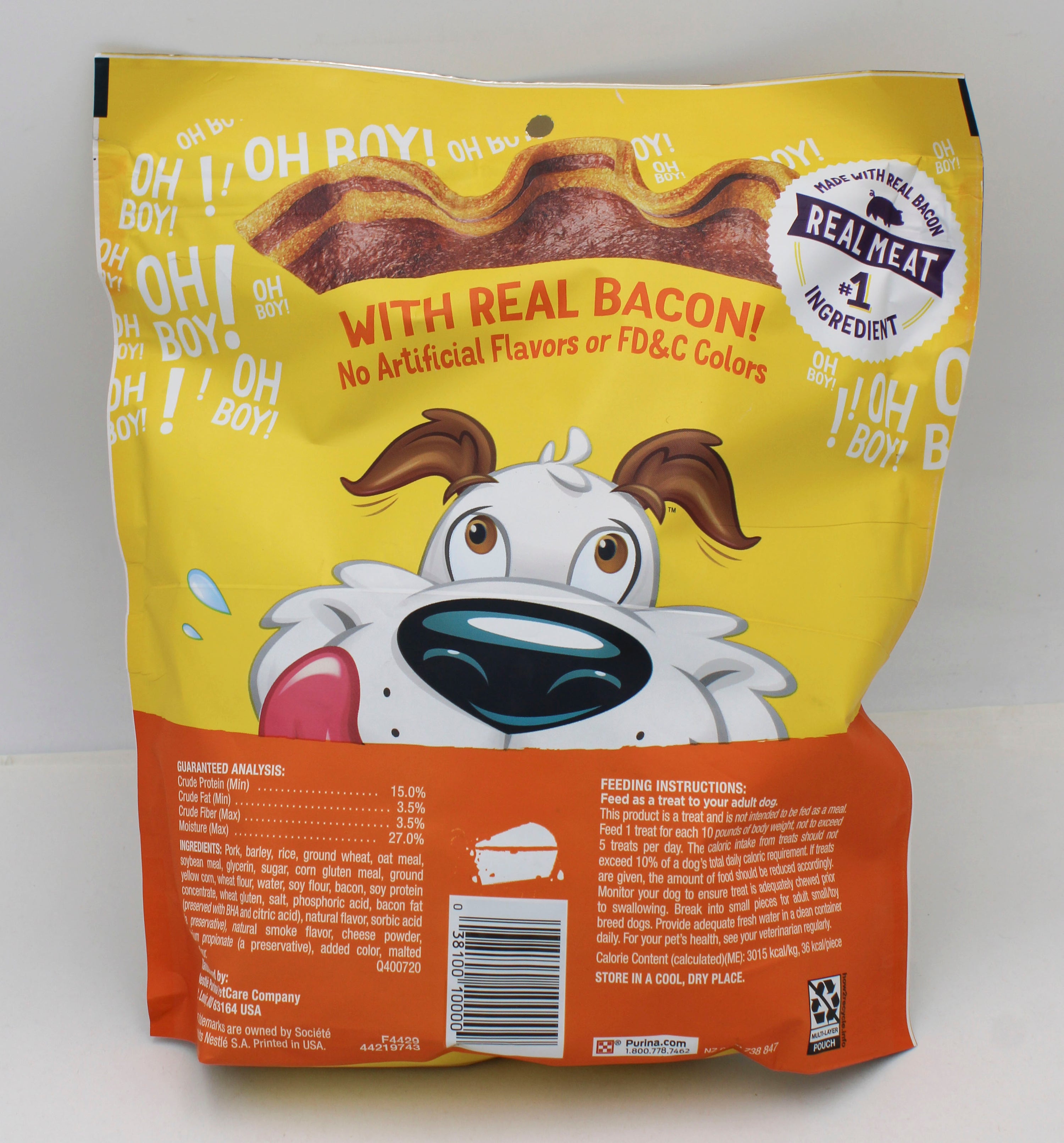 PURINA BEGGIN' STRIPS BACON 40oz BB 10.31.26 NI