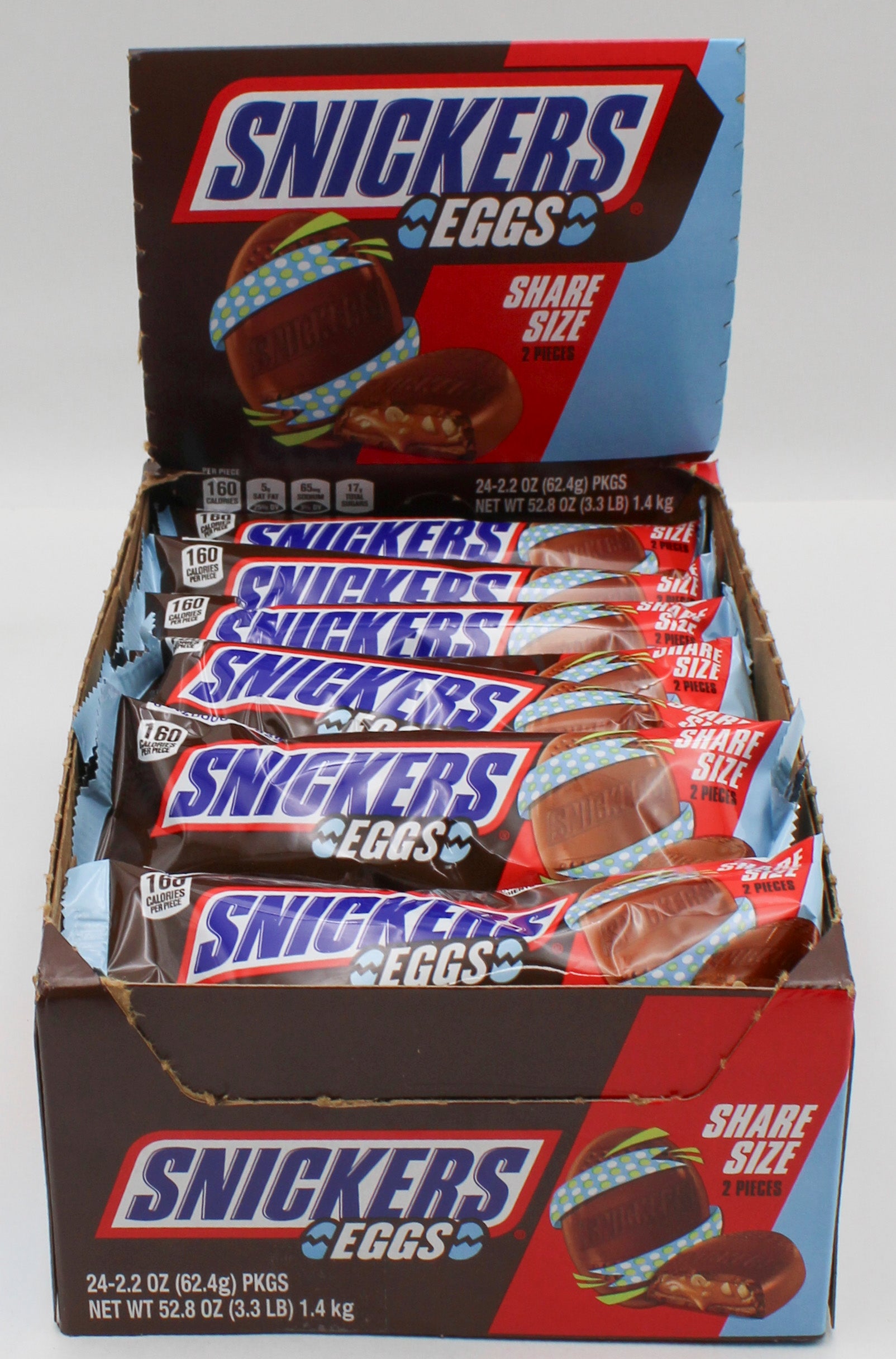 SNICKERS EGGS SHARE SIZE 2.2 Oz BB 12/11/26