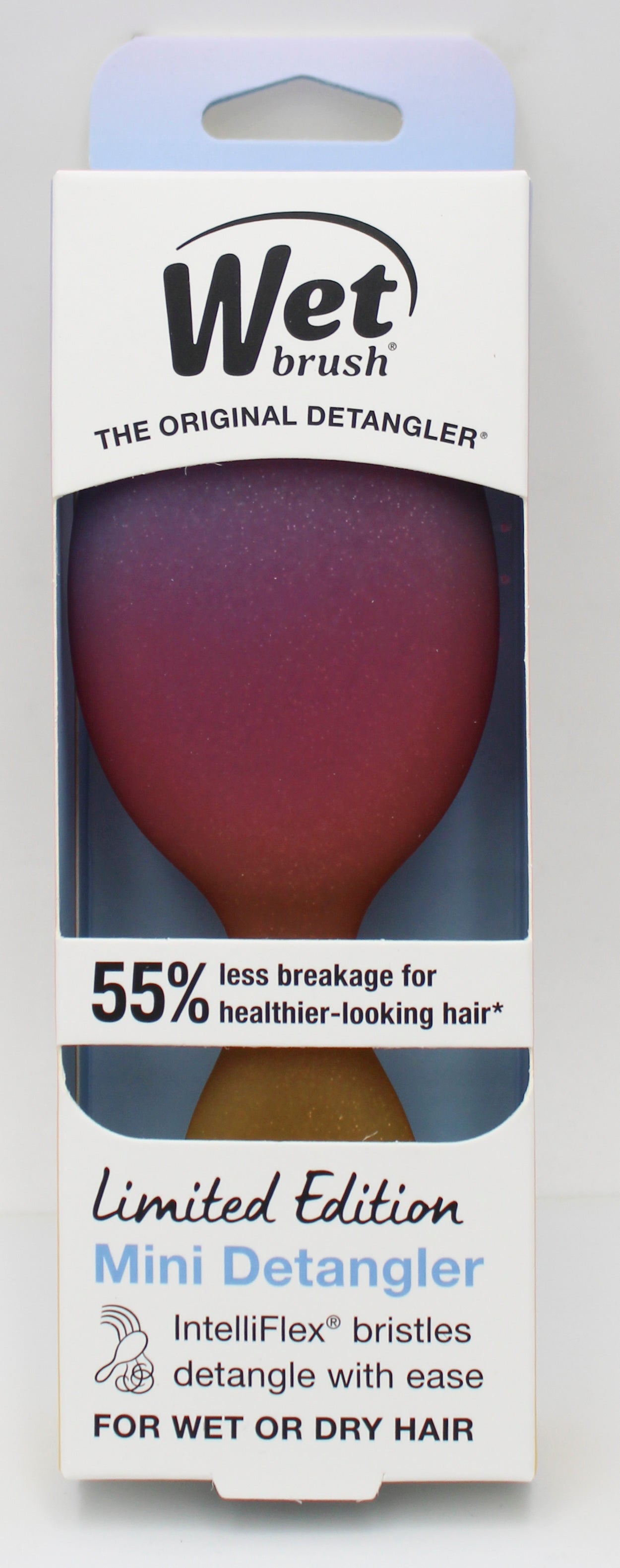 WET BRUSH ELECTRIC SKY MINI DETANGLER PINK NI