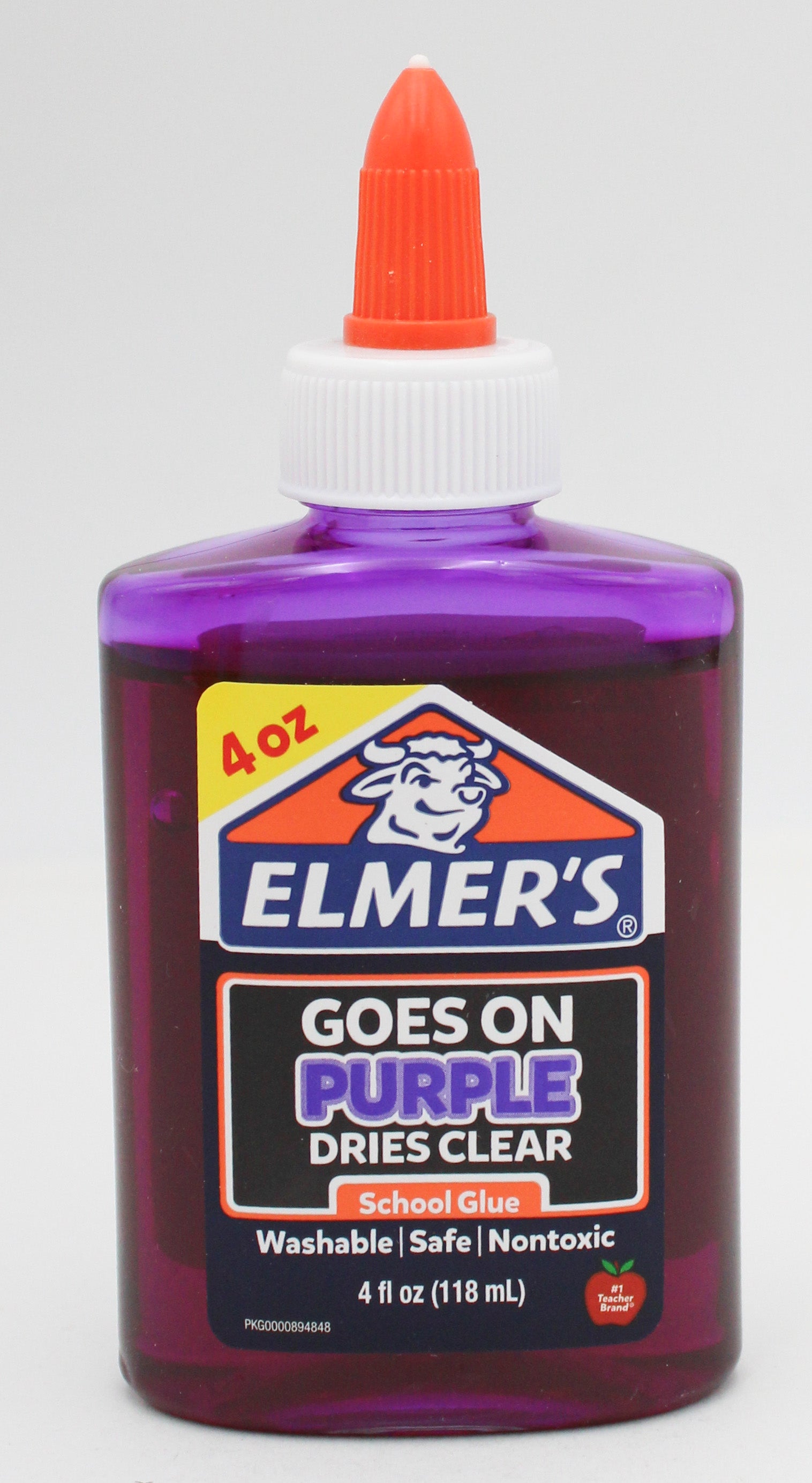 ELMERS SCHOOL GLUE PURPLE 4oz.