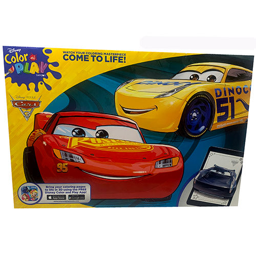 DISNEY COLOR N'PLAY BOOK($1)CARS 3