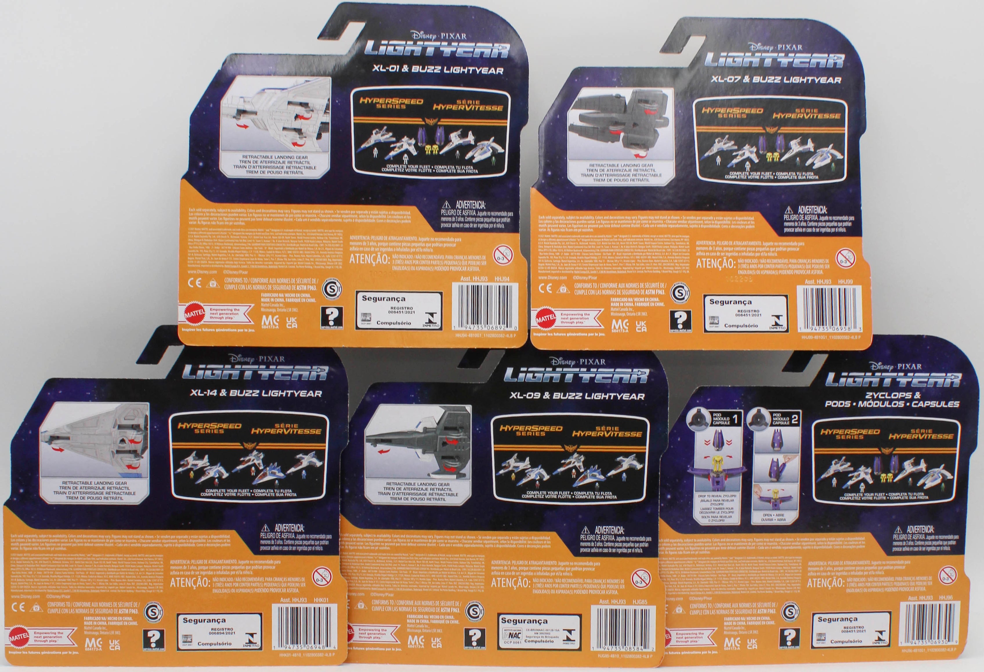 DISNEY PIXAR LIGHTYEAR HYPERSPEED SERIES ASSORTED.