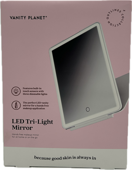 VANITY PLANET TRI-LIGHT MIRROR LARGE