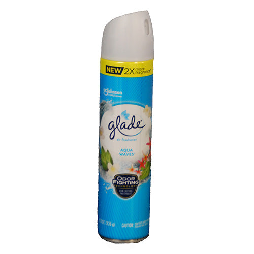 SP GLADE 8.3oz AIR FRESHENER SPRAY AQUA WAVES