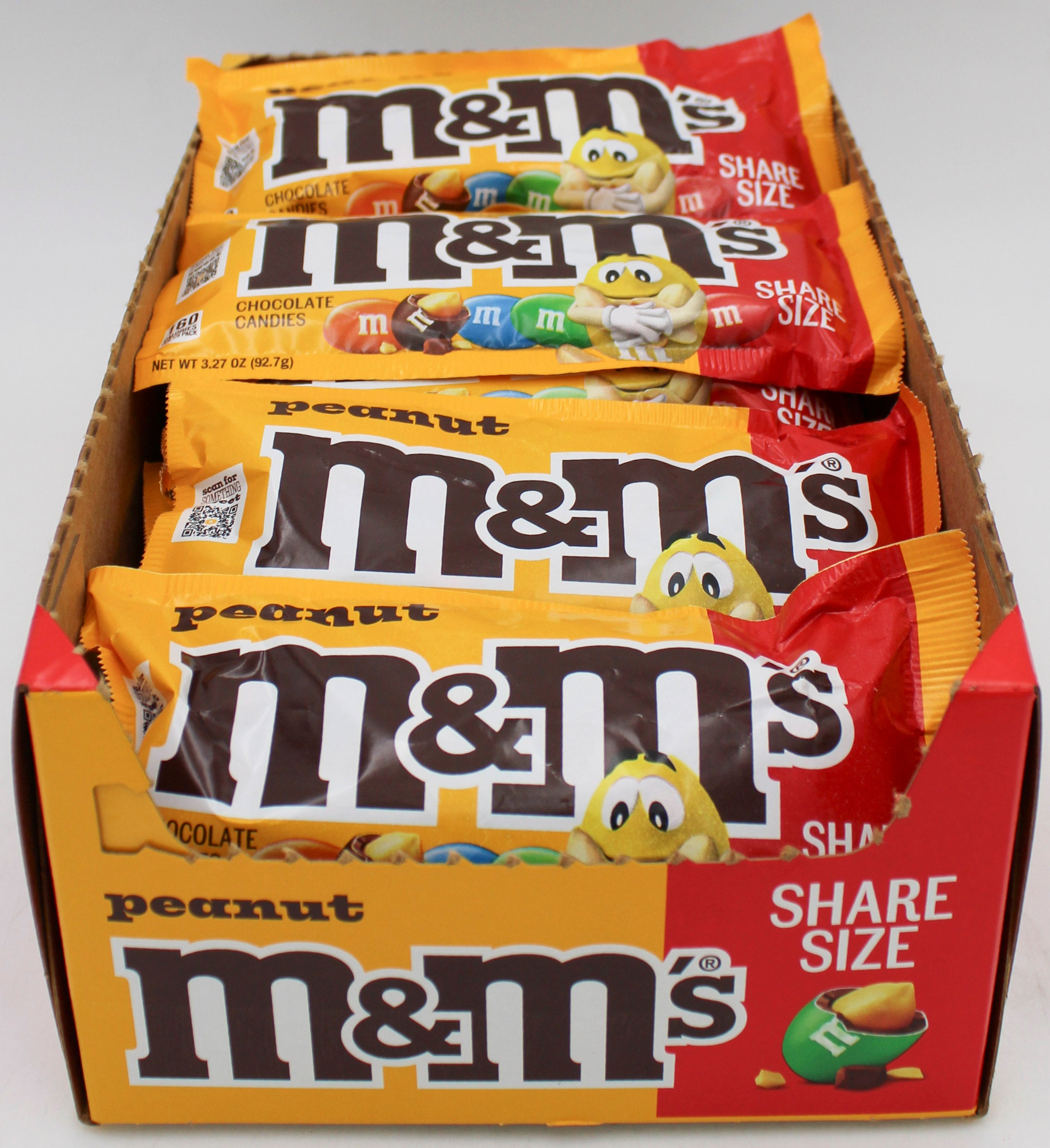 M&Ms PEANUT 3.27 Oz Milk Chocolate Share Size BB 7/1/2026