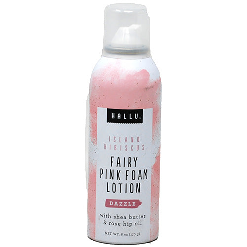 HALLU PINK FOAM LOTION 6oz-DAZZLE