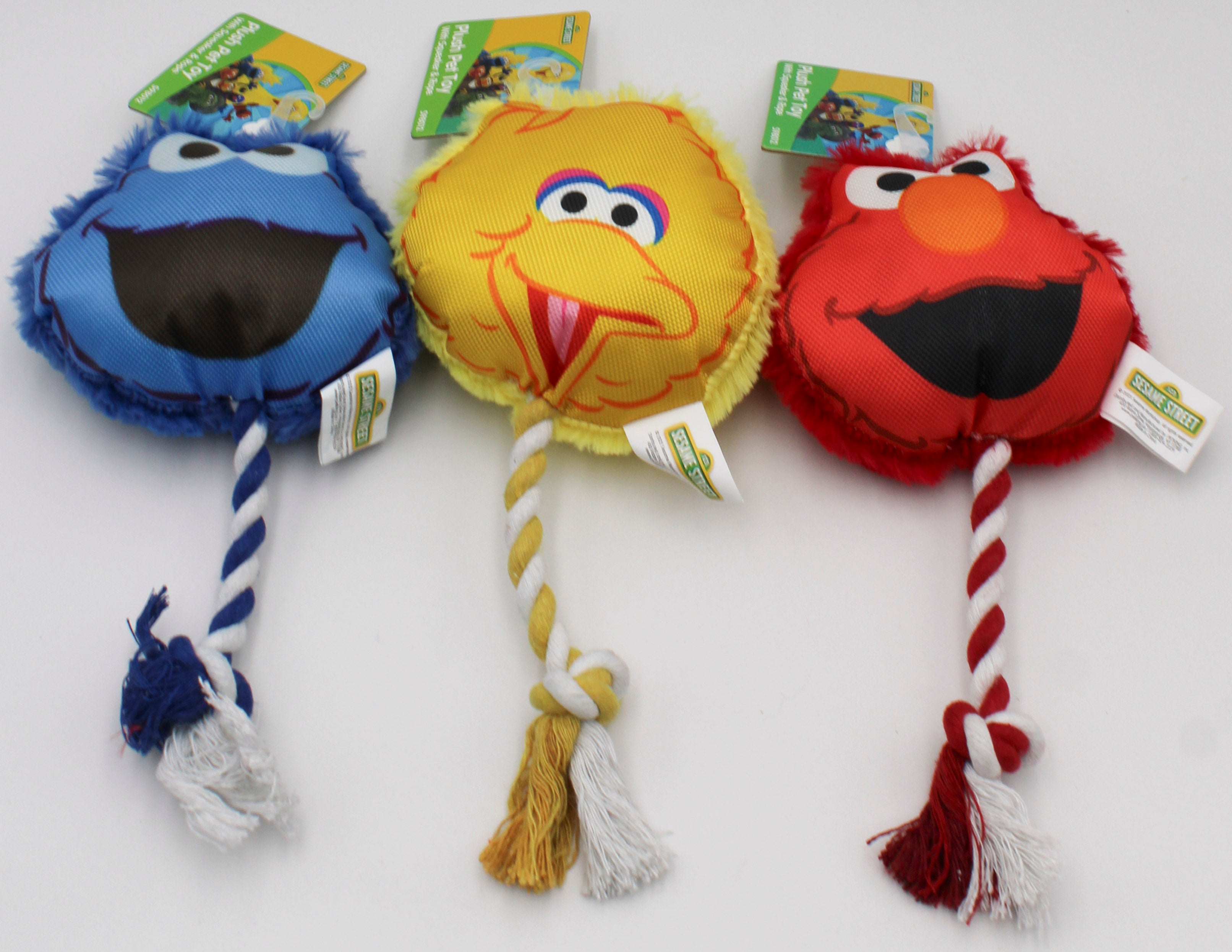 SESAME STREET PLUSH PET TOY ASSORTED