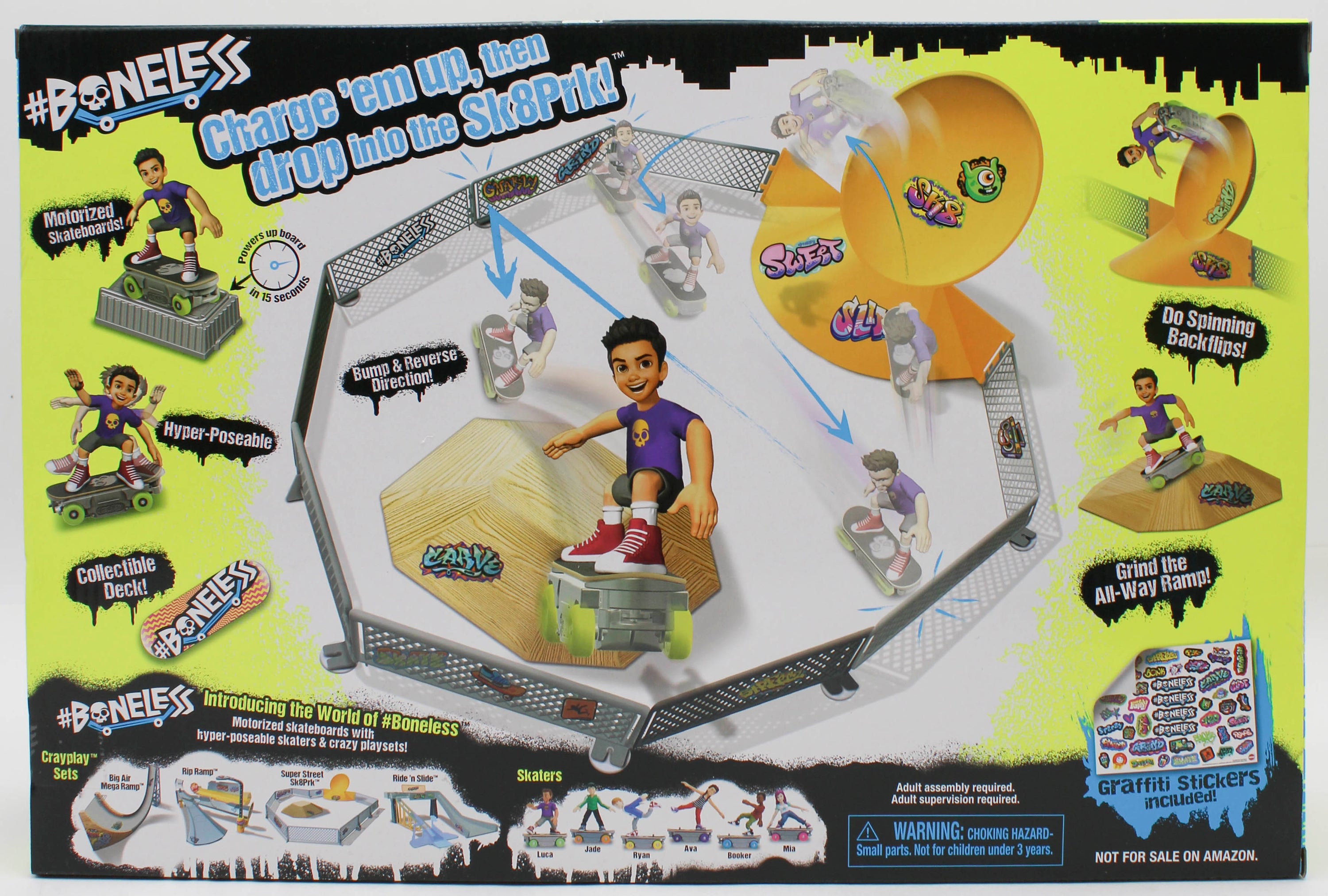 BONELESS DELUXE PLAYSET-ULTIMATE SUPER STREET
